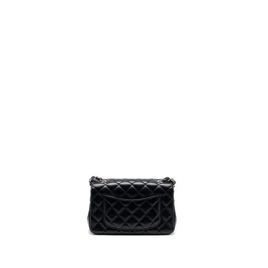 Chanel Mini Rectangular flap bag lambskin black