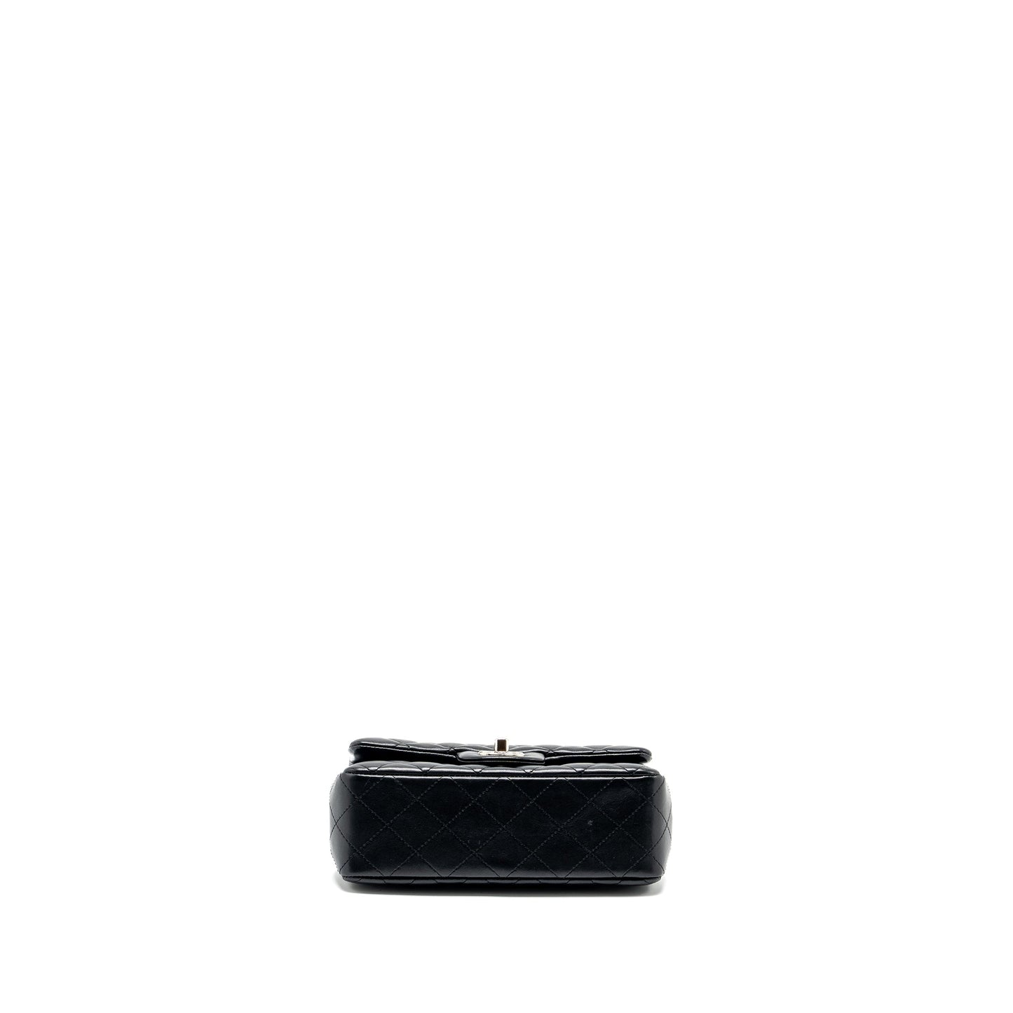 Chanel Mini Rectangular flap bag lambskin black