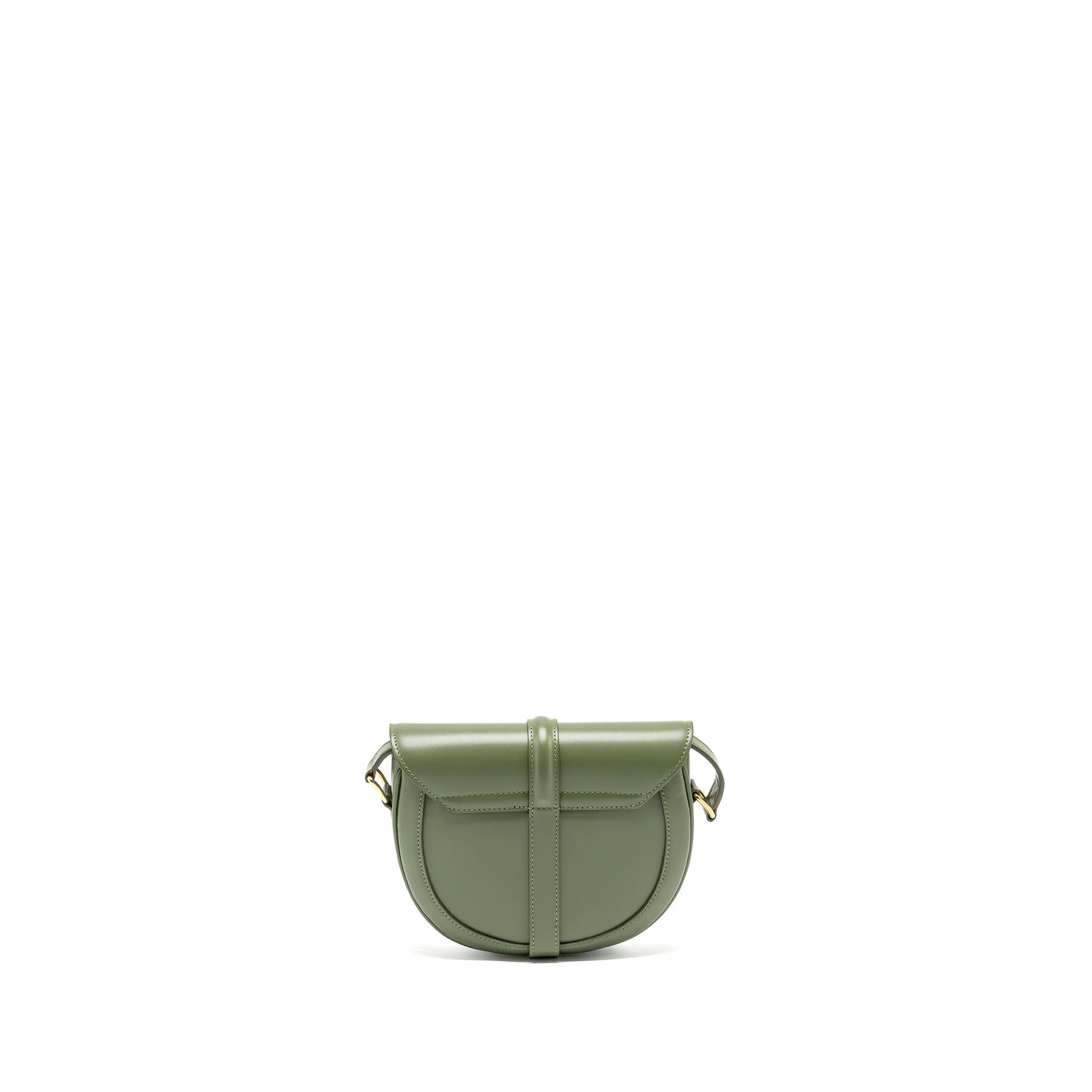 Celine Small Besace Bag Calfskin Light Khaki GHW