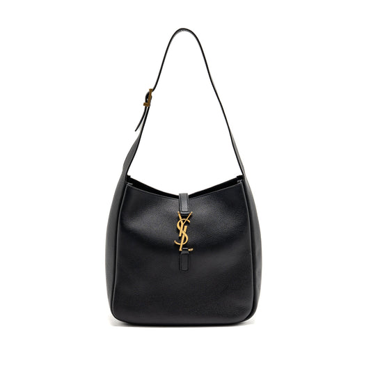 Saint Laurent Le 5 A 7 soft small Purse calfskin black