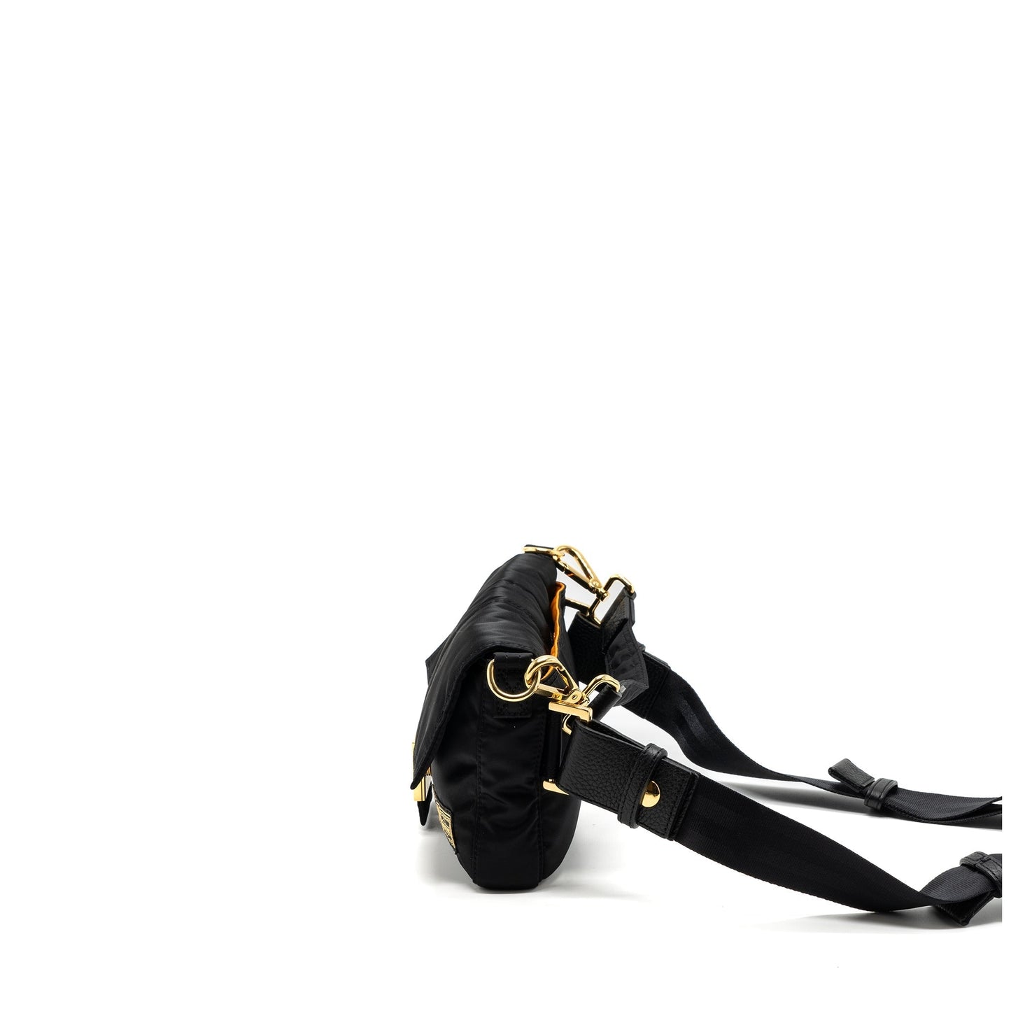 Fendi regular baguette nylon black