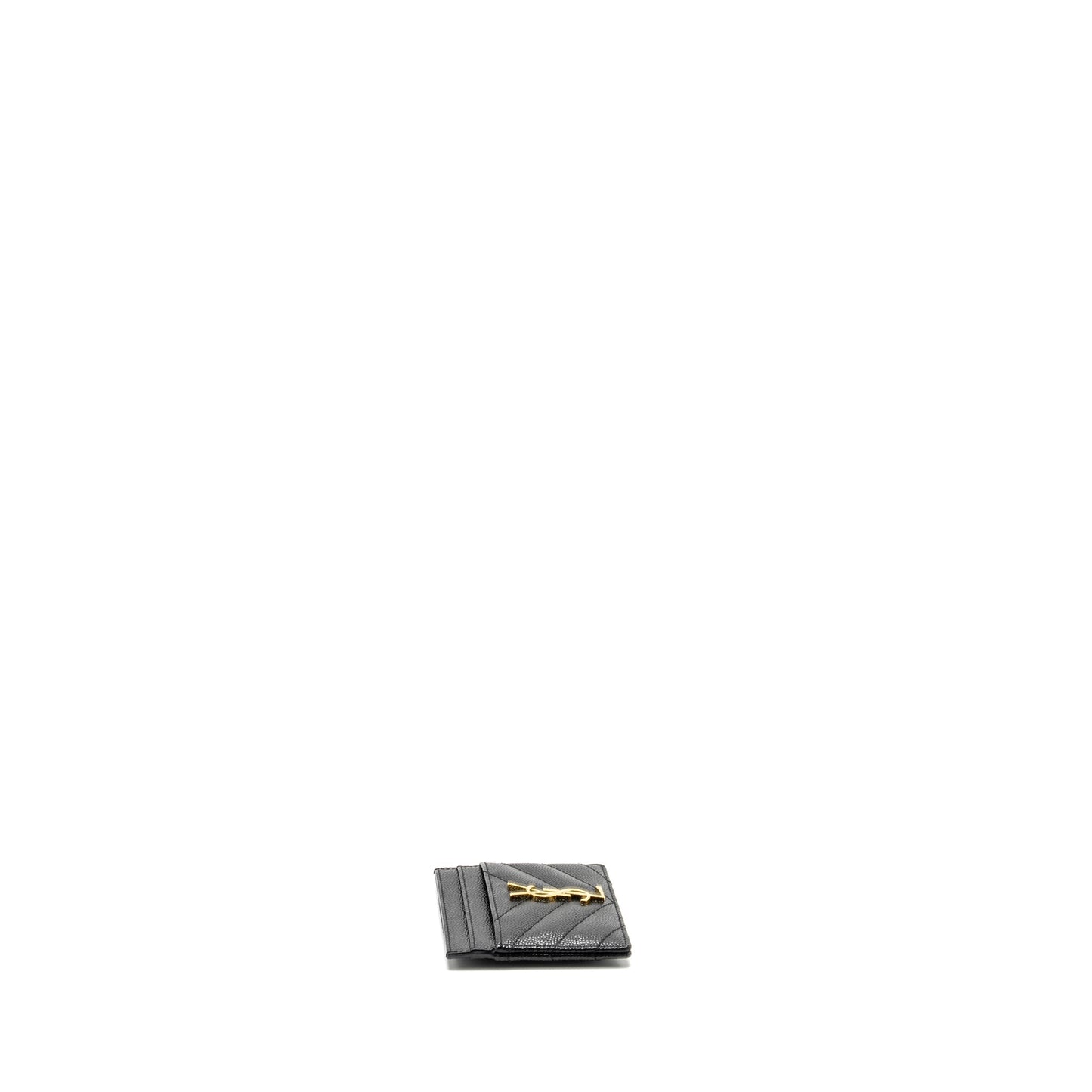Saint Laurent Card Case calfskin black