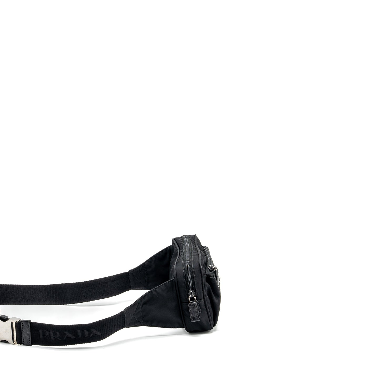 Prada Re-Nylon Belt Purse Nylon Black