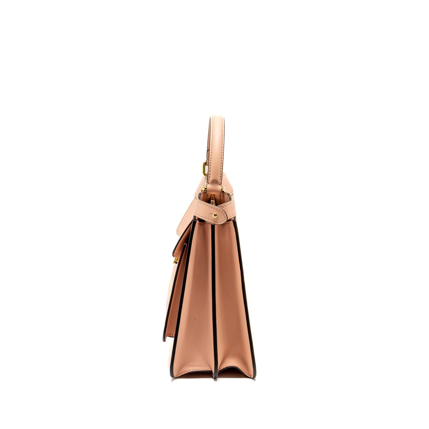 Fendi Mediume Peekaboo ISeeU tote lambskin light pink