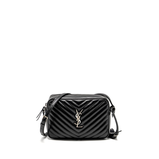 Saint Laurent Lou Camera Purse calfskin black ruthenium