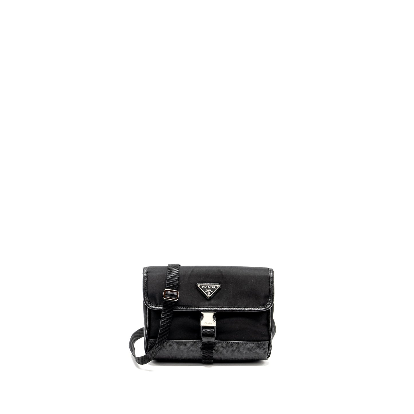 Prada Smartphone Case Re-Nylon and Saffiano leather black