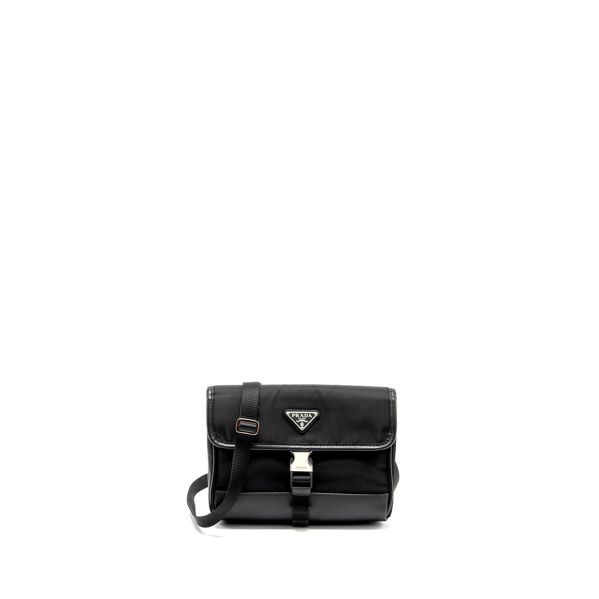 Prada Smartphone Case Re-Nylon and Saffiano leather black