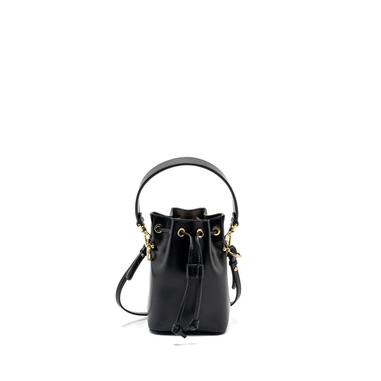 Fendi Mini Mon Tresor bucket Purse calfskin black