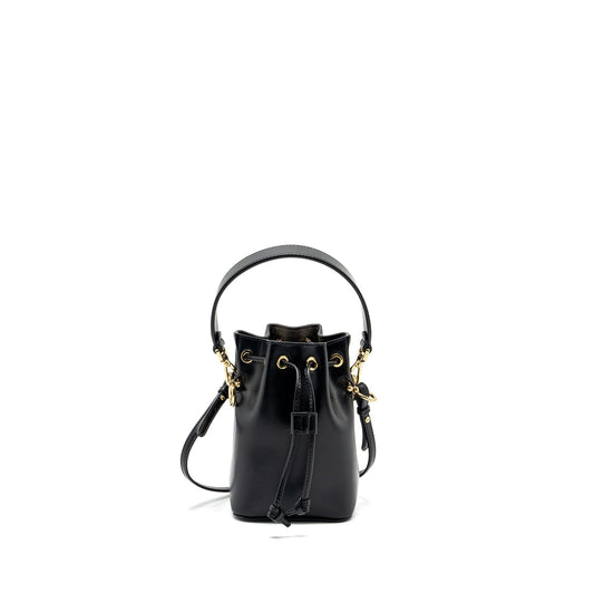 Fendi Mini Mon Tresor bucket Purse calfskin black