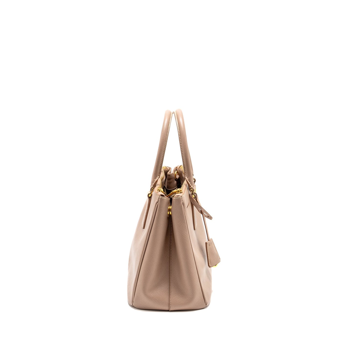 Prada Saffiano Tote Purse Light Pink