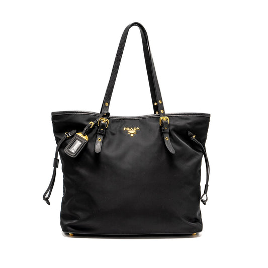 Prada tote Purse canvas black