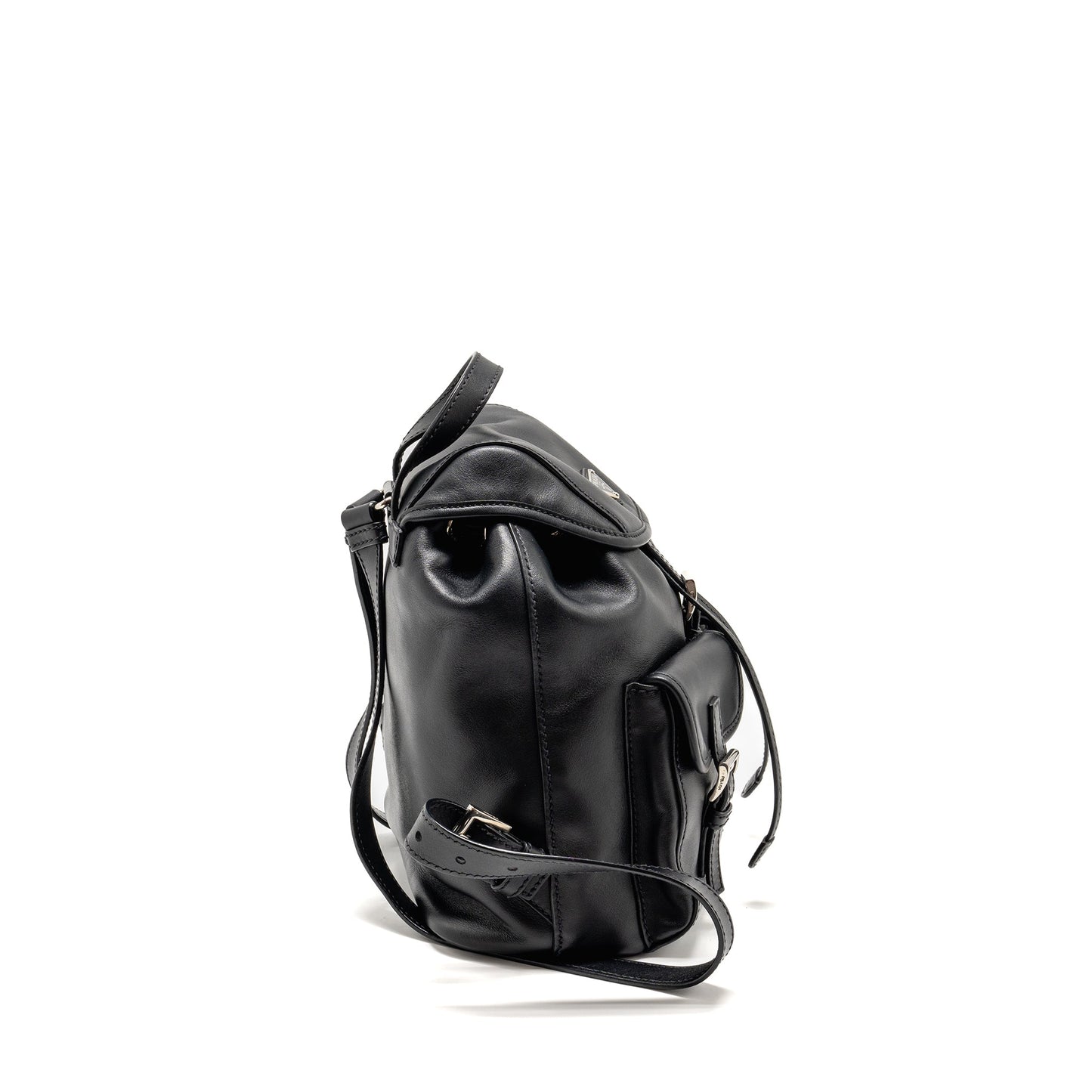Prada Zainetto Backpack Leather Black