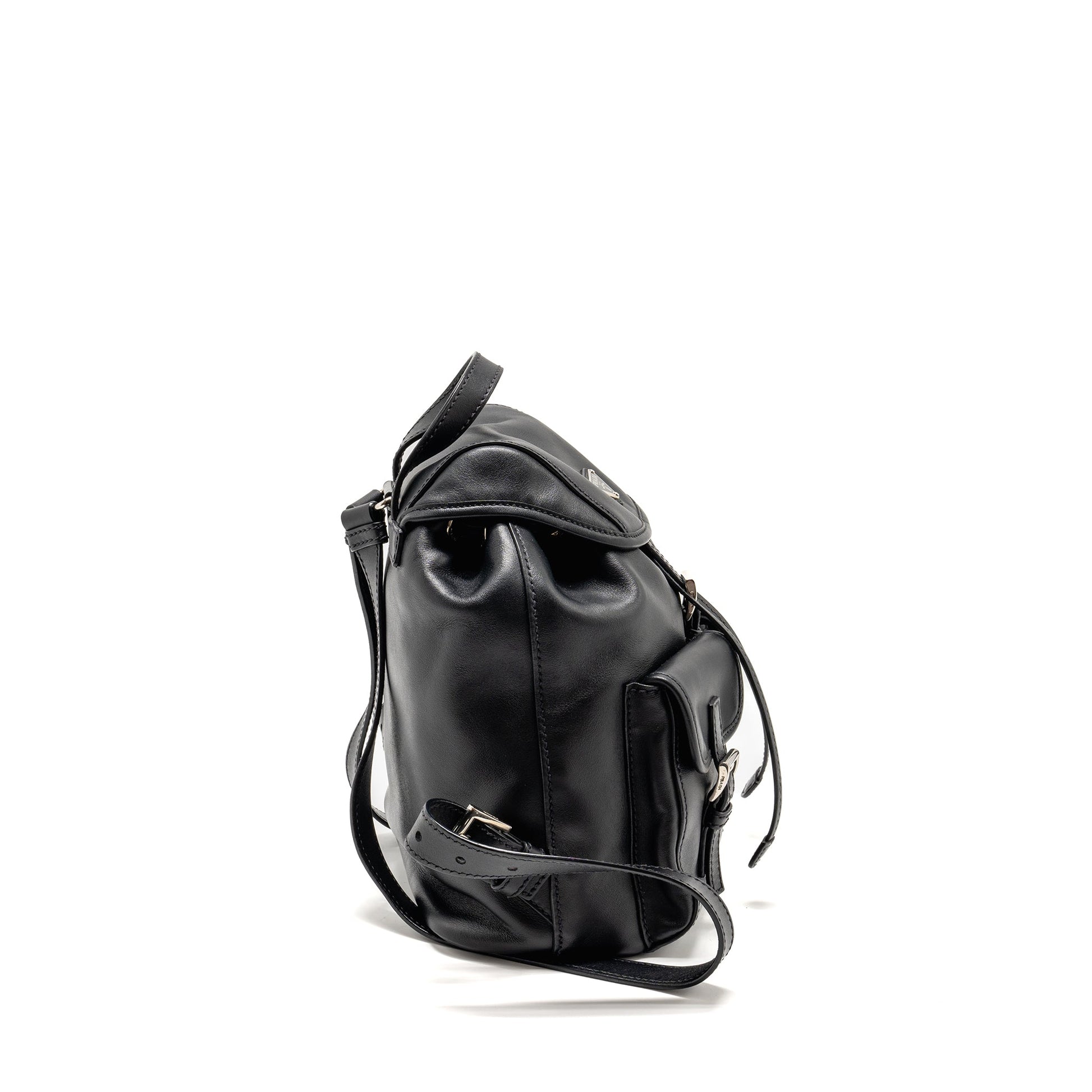 Prada Zainetto Backpack Leather Black