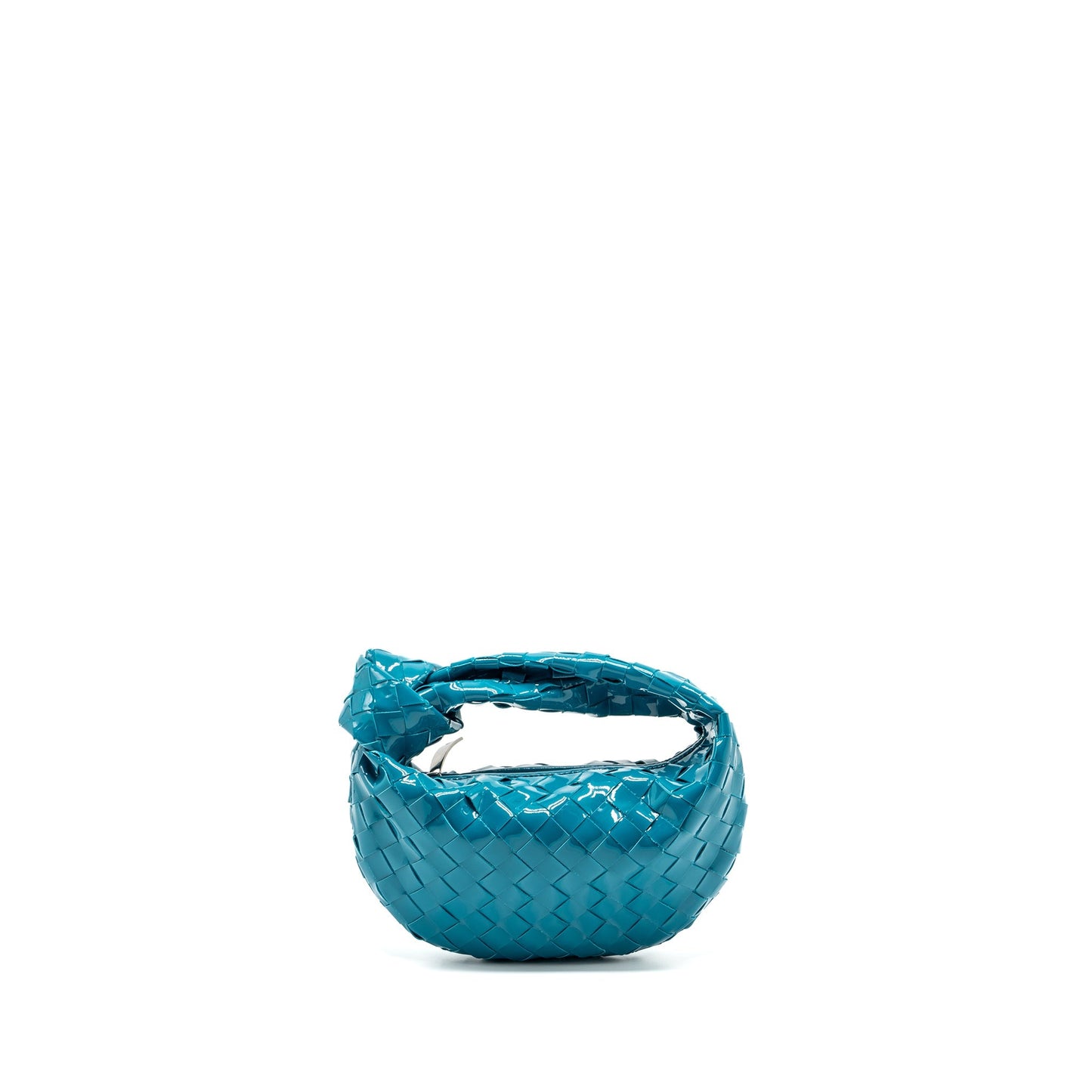 Bottega veneta mini Jodie patent blue