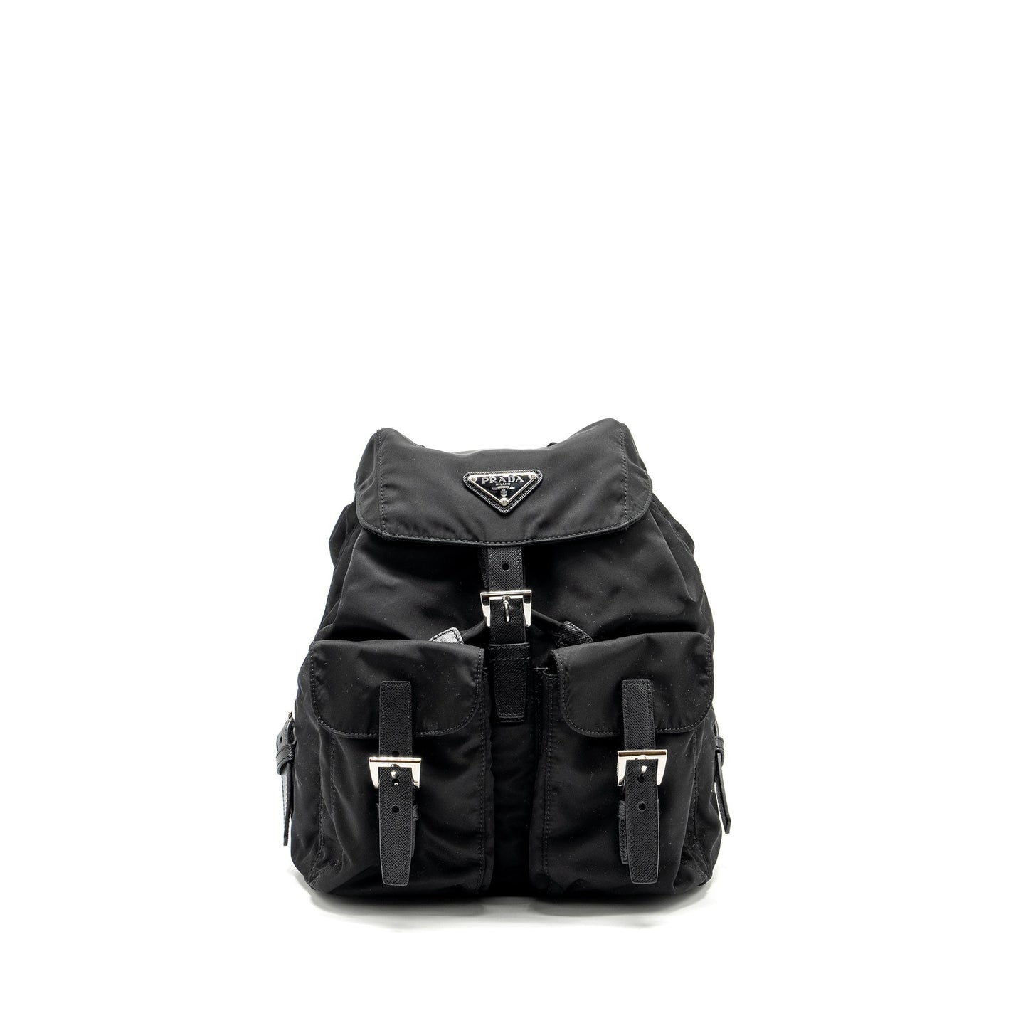 PRADA Small Re-Nylon Backpack Black