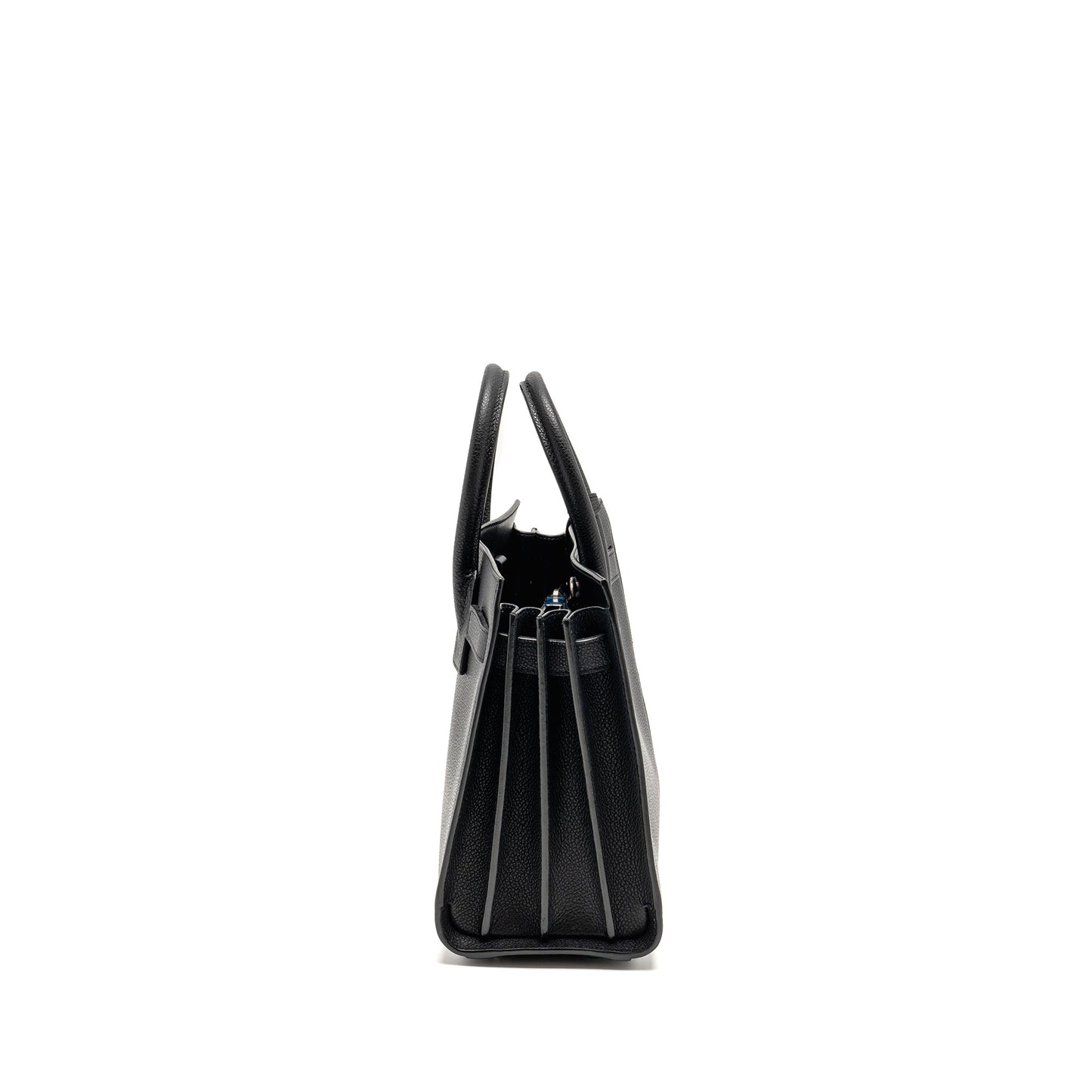 Saint Laurent Sac De Jour grained calfskin black