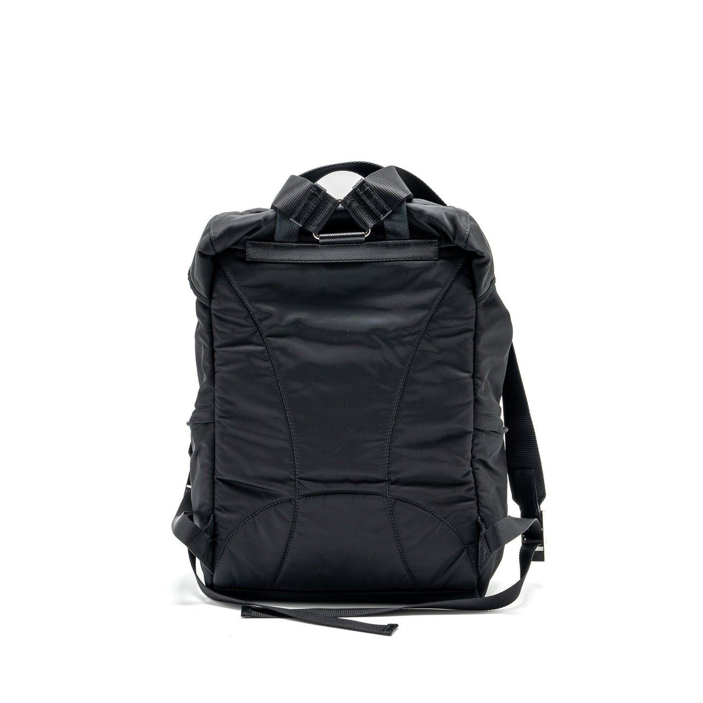 Prada Backpack Re-Nylon/Saffiano Black