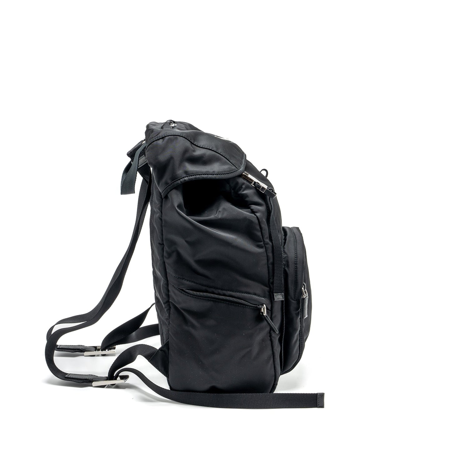Prada Backpack Re-Nylon/Saffiano Black