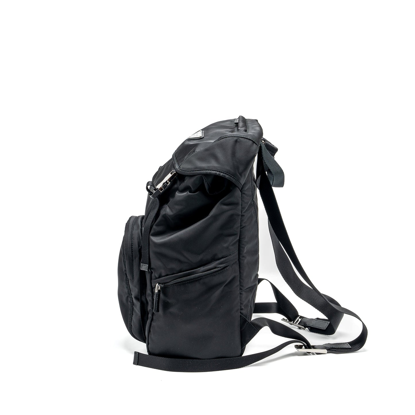 Prada Backpack Re-Nylon/Saffiano Black