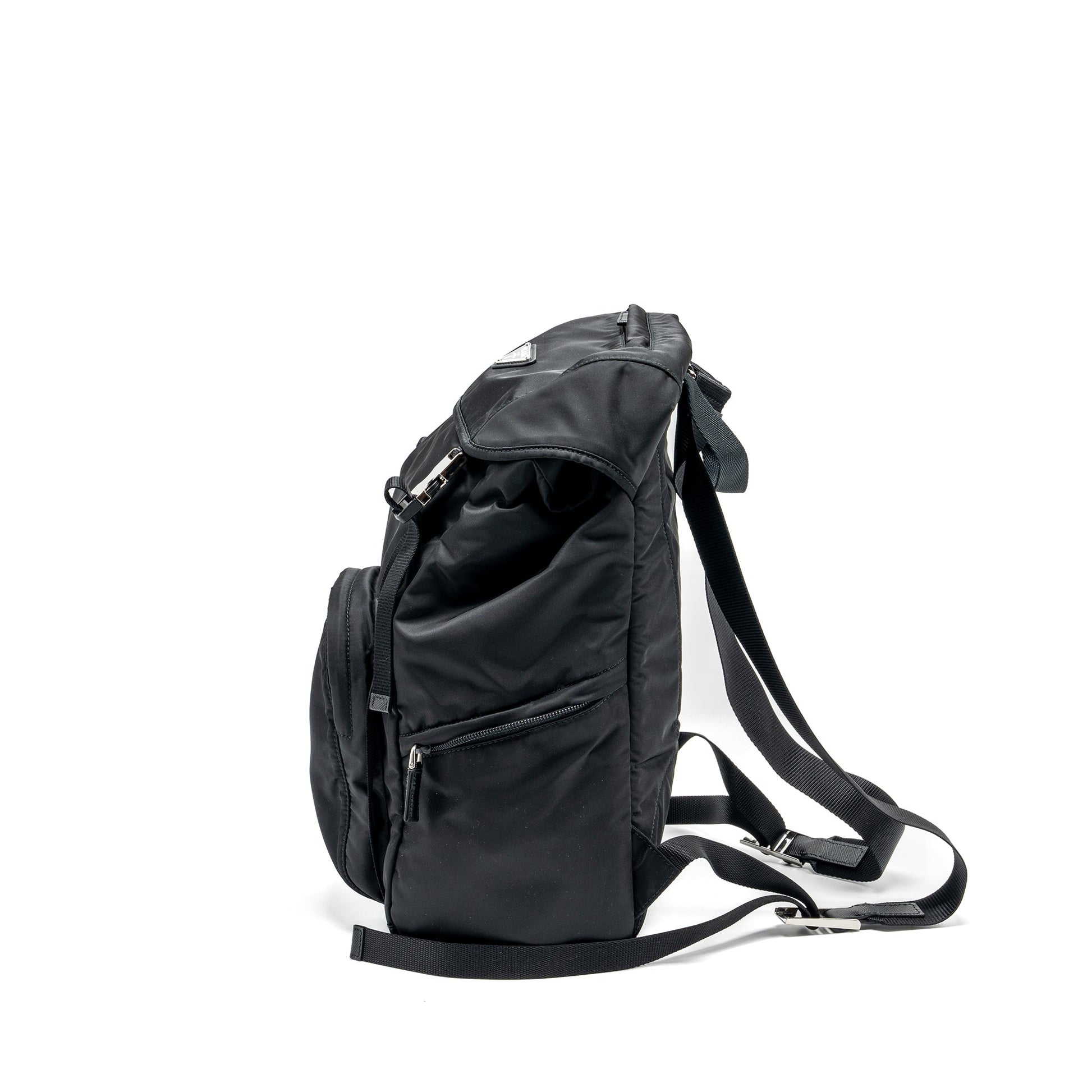 Prada Backpack Re-Nylon/Saffiano Black