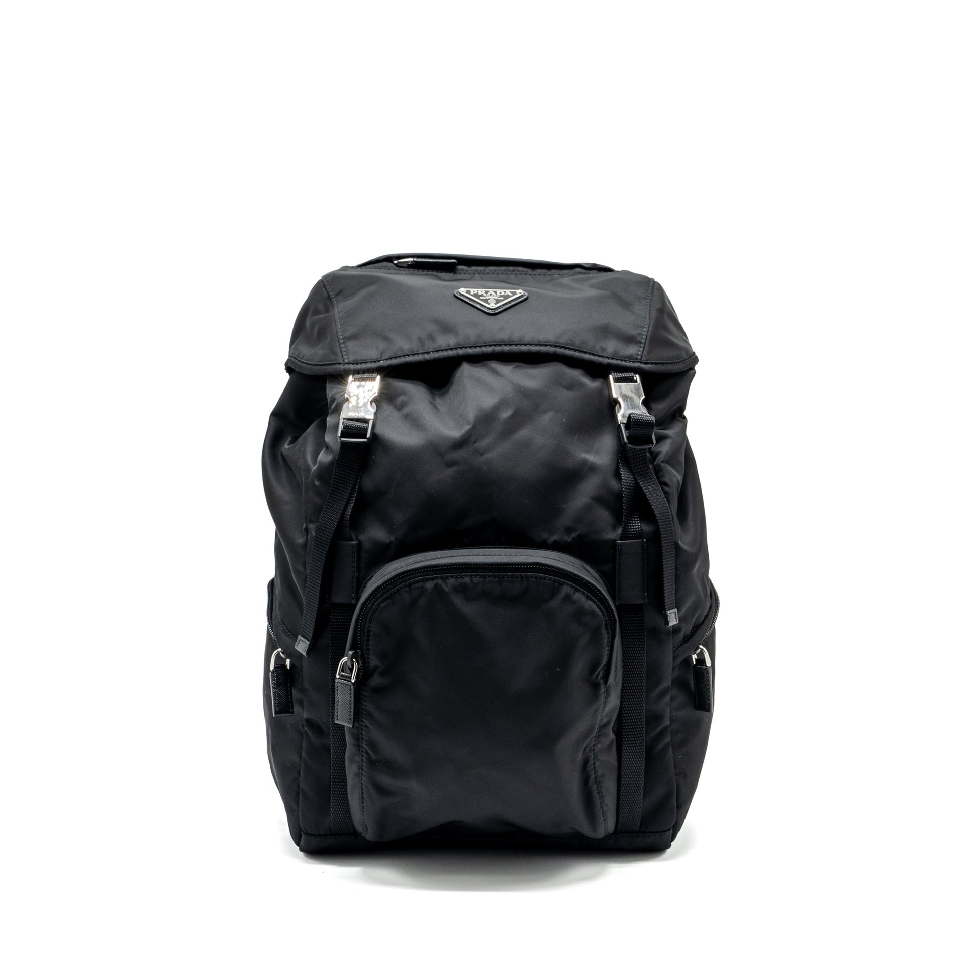 Prada Backpack Re-Nylon/Saffiano Black
