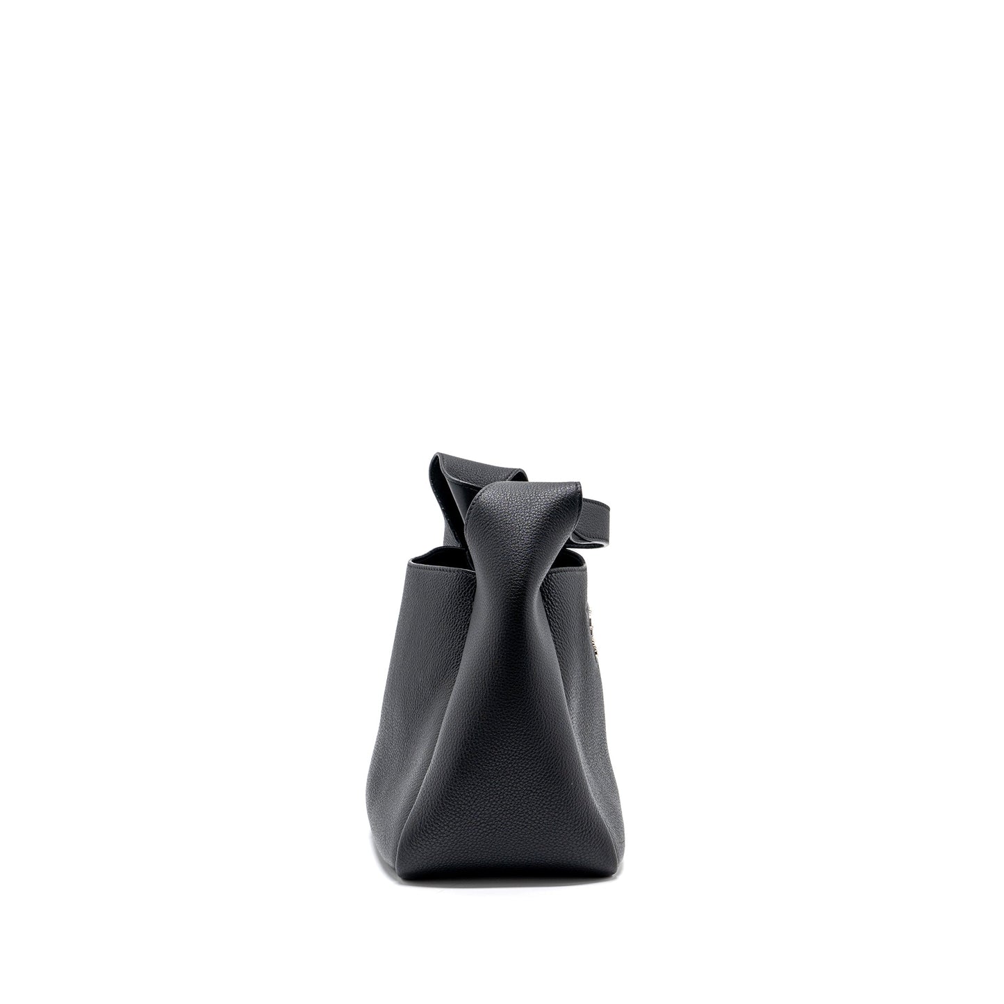 Prada Medium Leather Tote Black