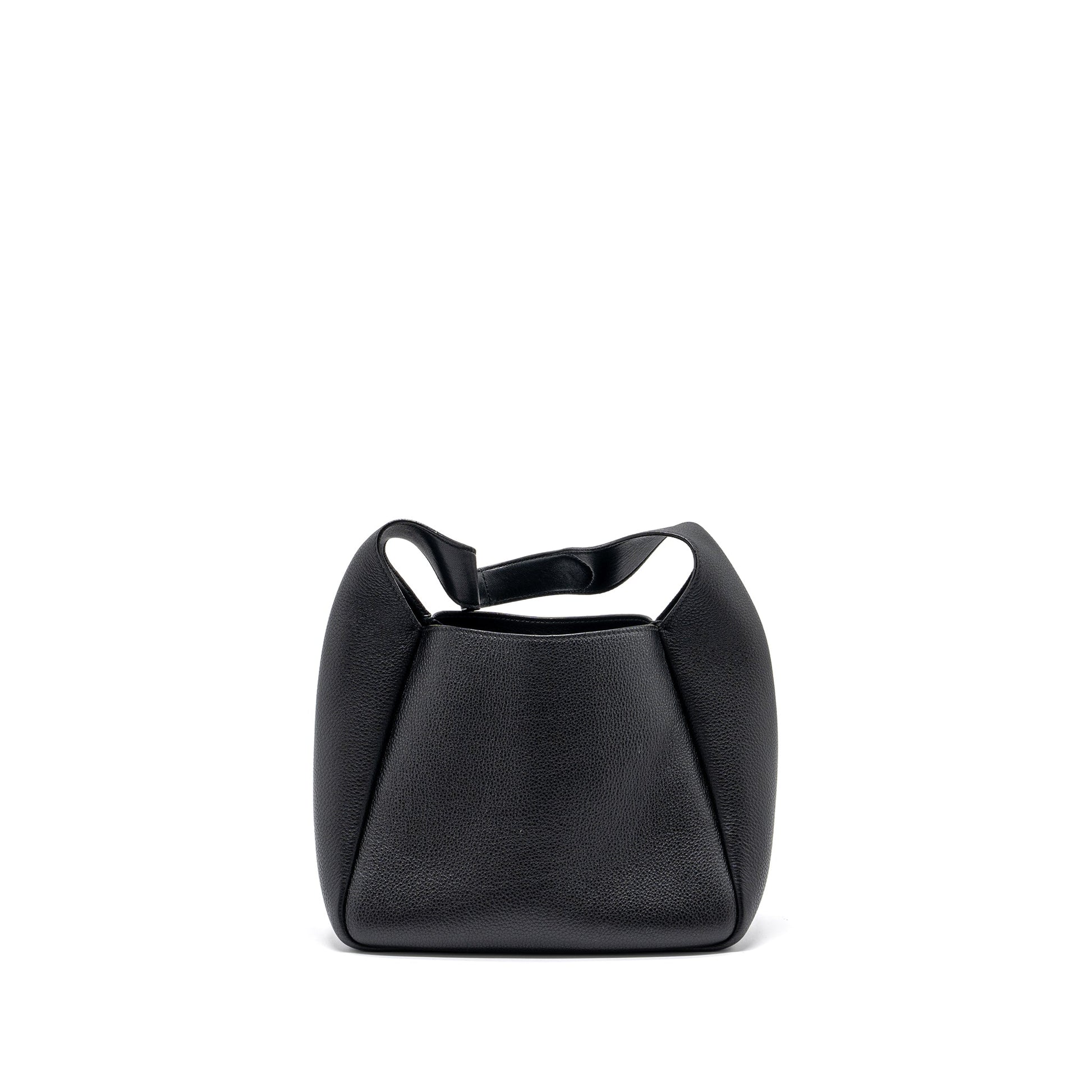Prada Medium Leather Tote Black