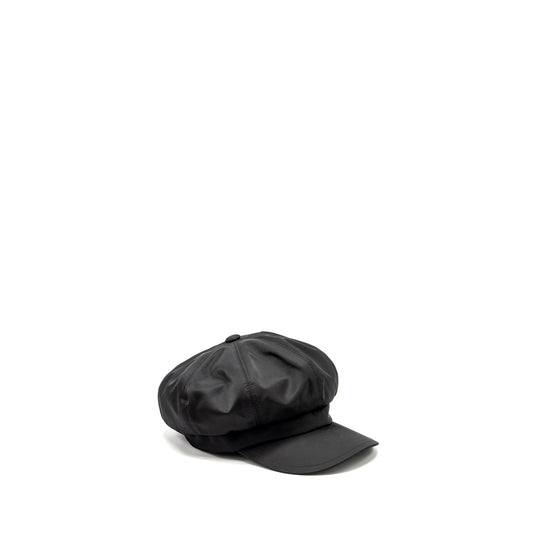 Prada size M Re-Nylon Newsboy womenâs cap black