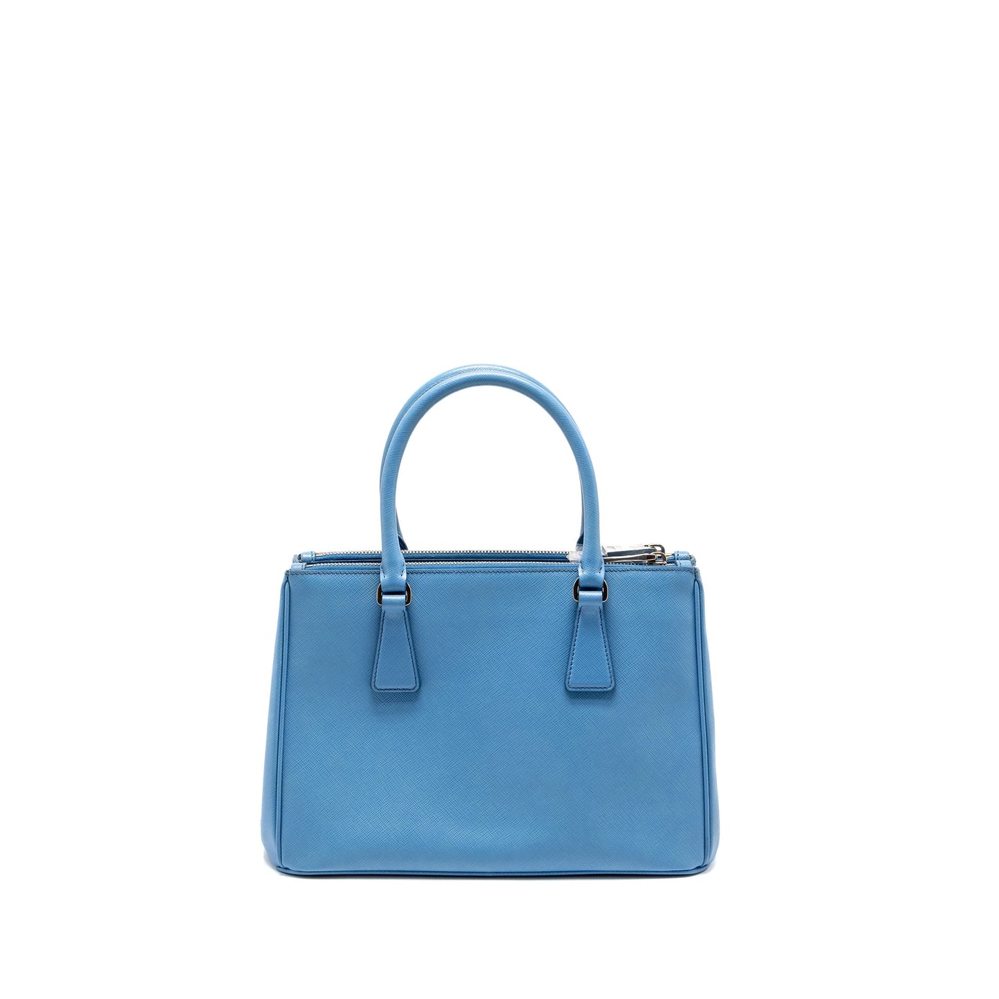 Prada Medium Galleria Saffiano Purse Leather Blue