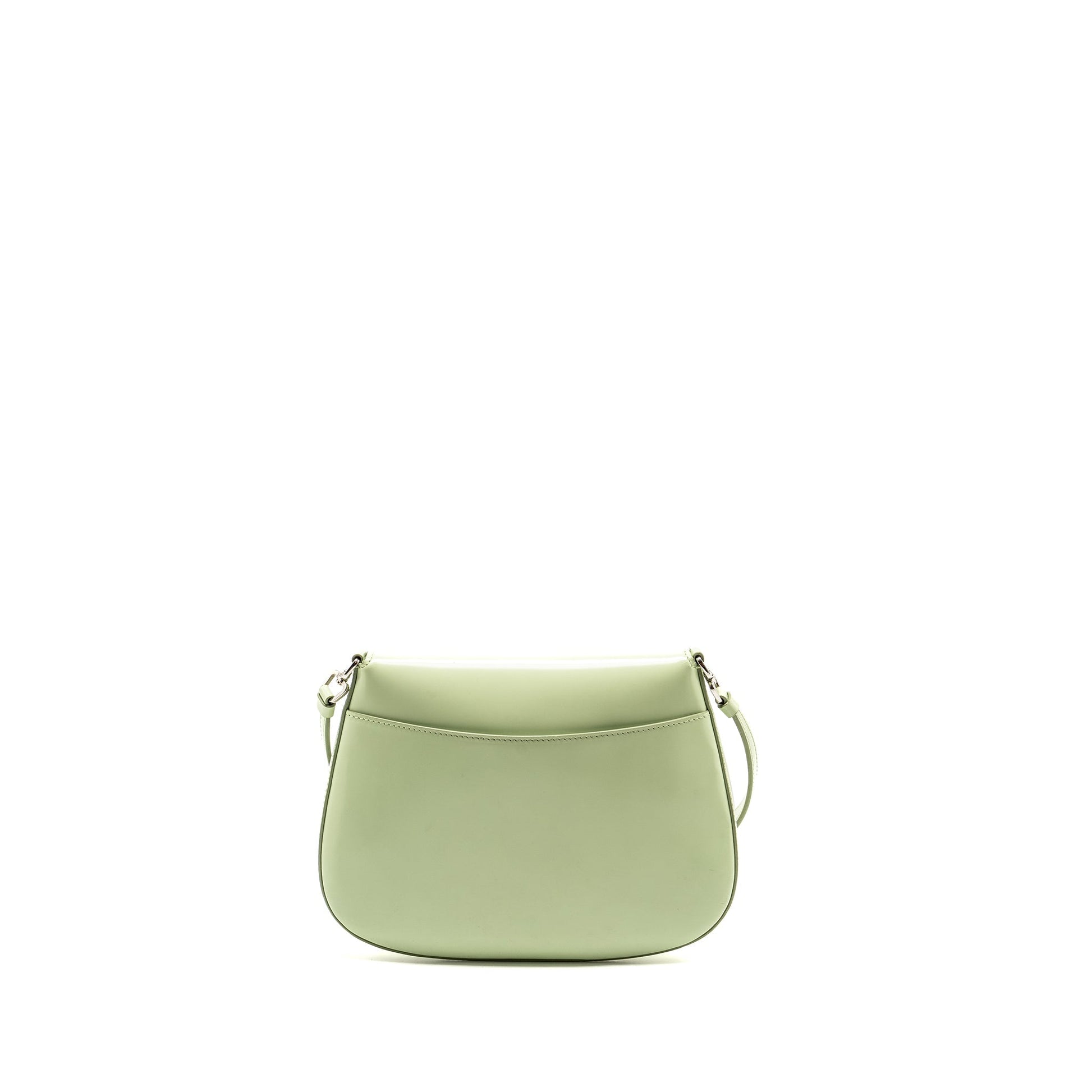 Prada Small Cleo Mini Purse Brushed Leather Light Green