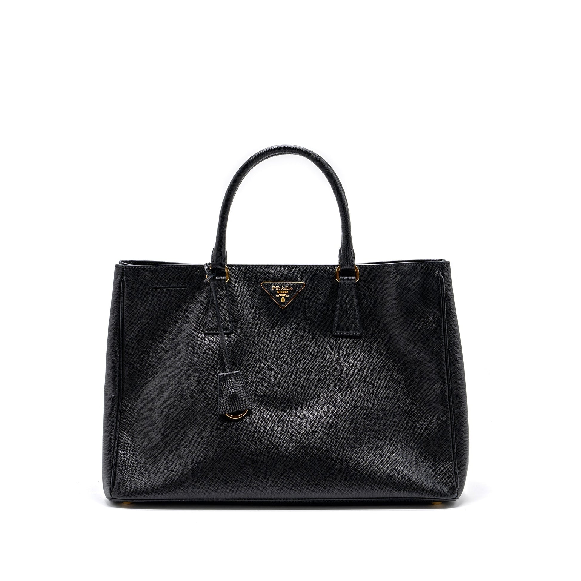 Prada large tote Purse saffiano calfskin black