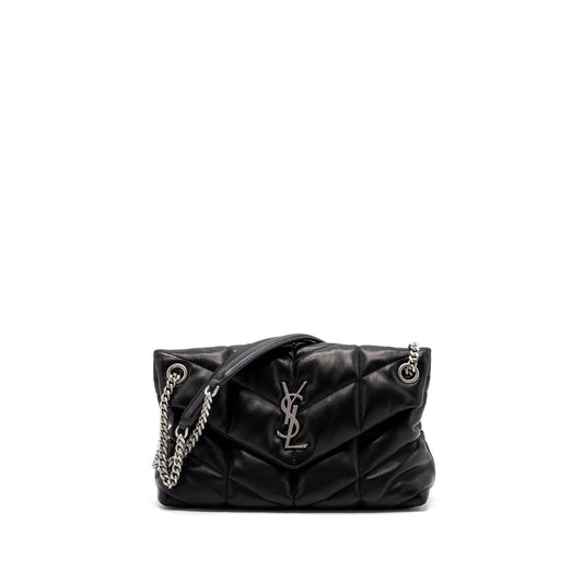 Saint Laurent Small Puffer Lambskin Black
