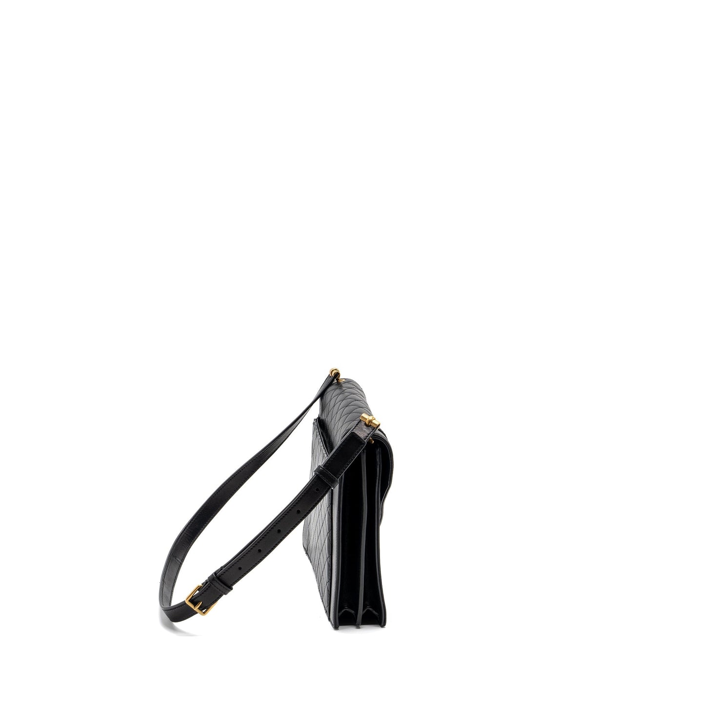 Saint laurent gaby satchel Purse lambskin black