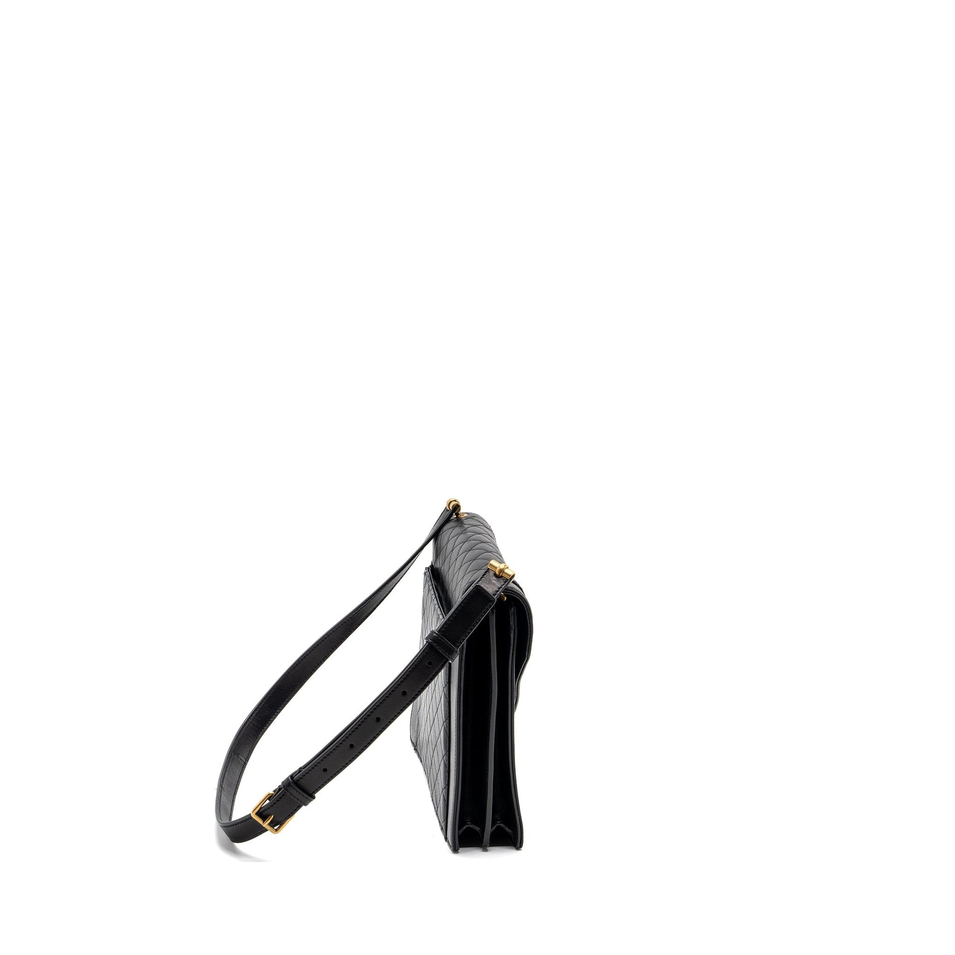 Saint laurent gaby satchel Purse lambskin black
