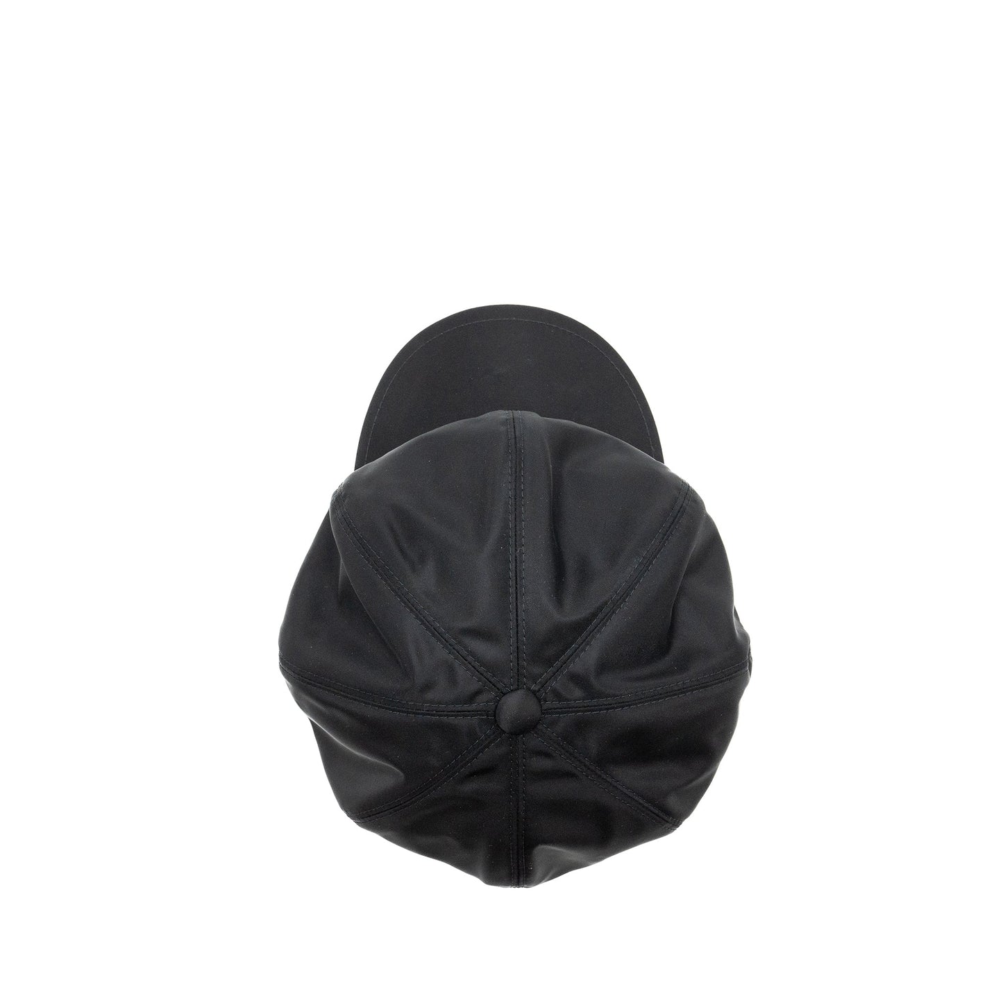 Prada size M Re-Nylon Newsboy womenâs cap black