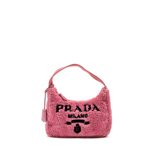 Prada Re-Edition 2000 Terry Mini Purse Pink