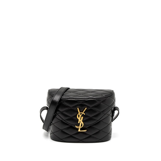 Saint Laurent June Box Purse Lambskin Black