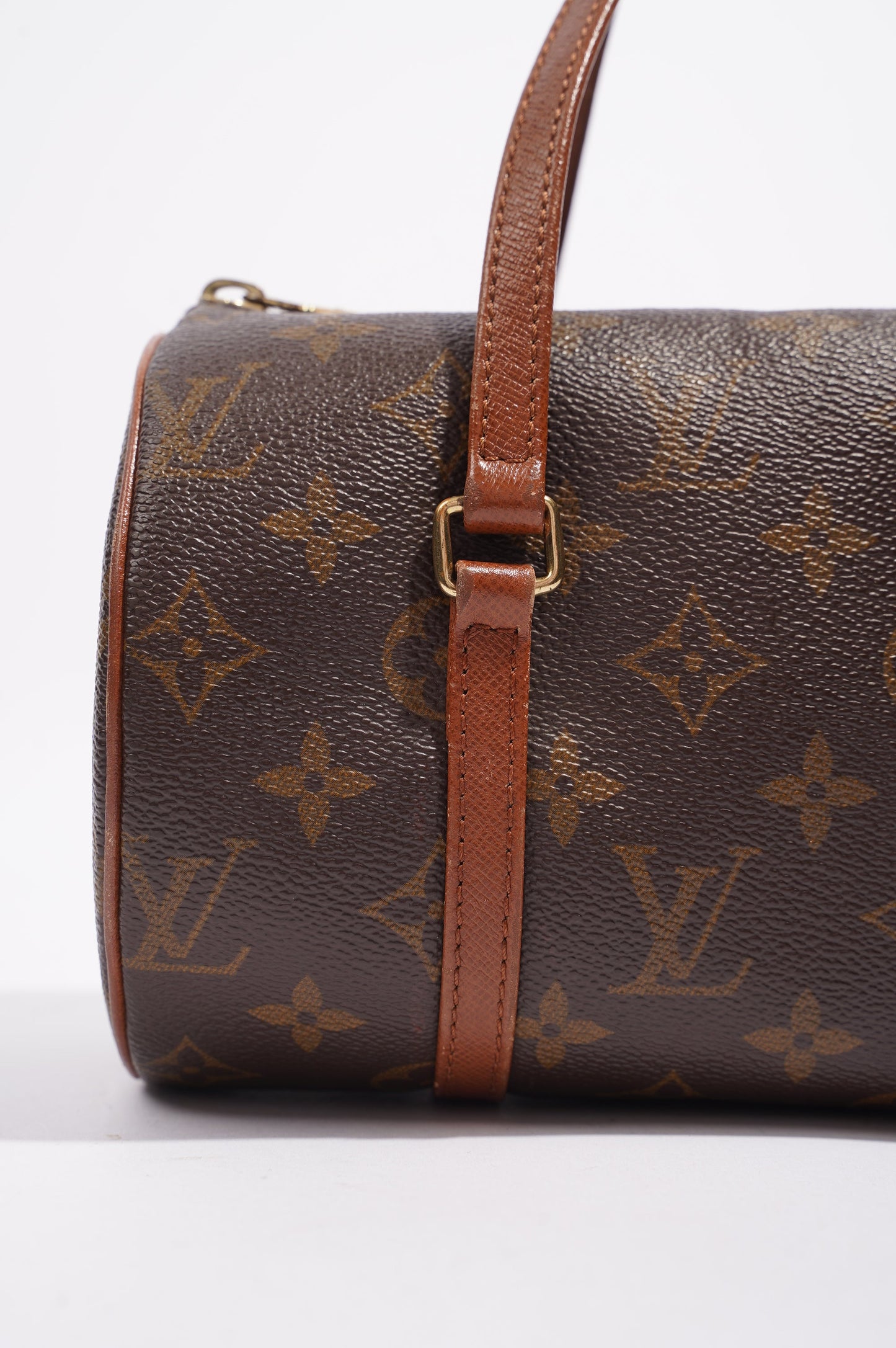 Louis Vuitton Womens Papillon Monogram / Brown Canvas 26 Handbag
