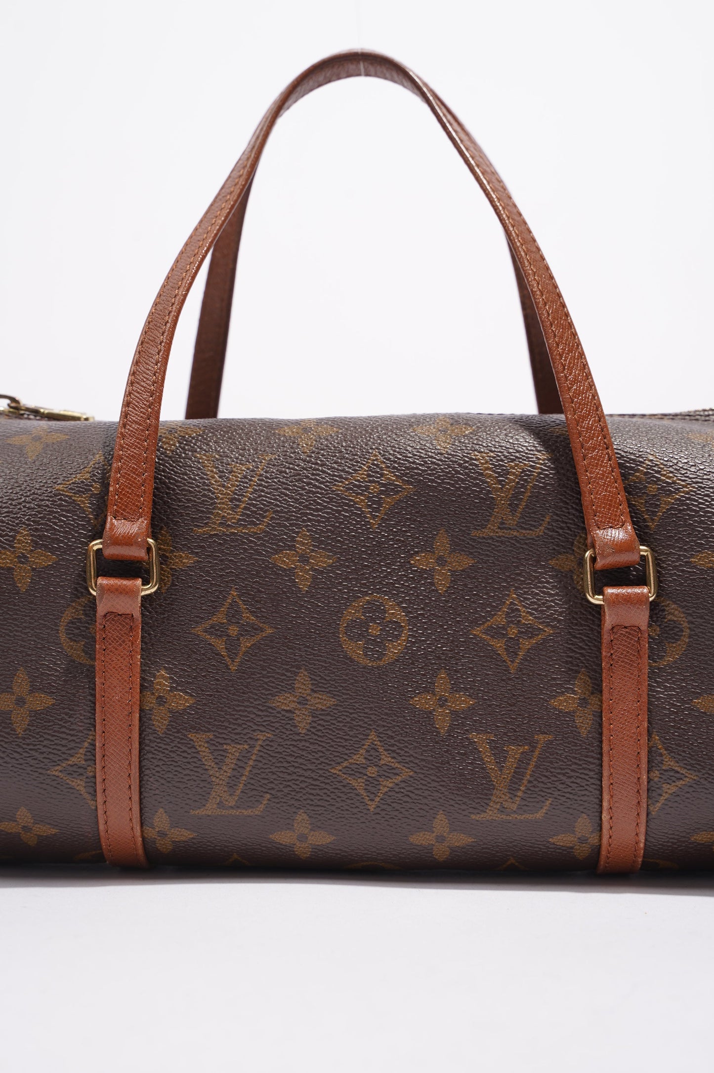 Louis Vuitton Womens Papillon Monogram / Brown Canvas 26 Handbag