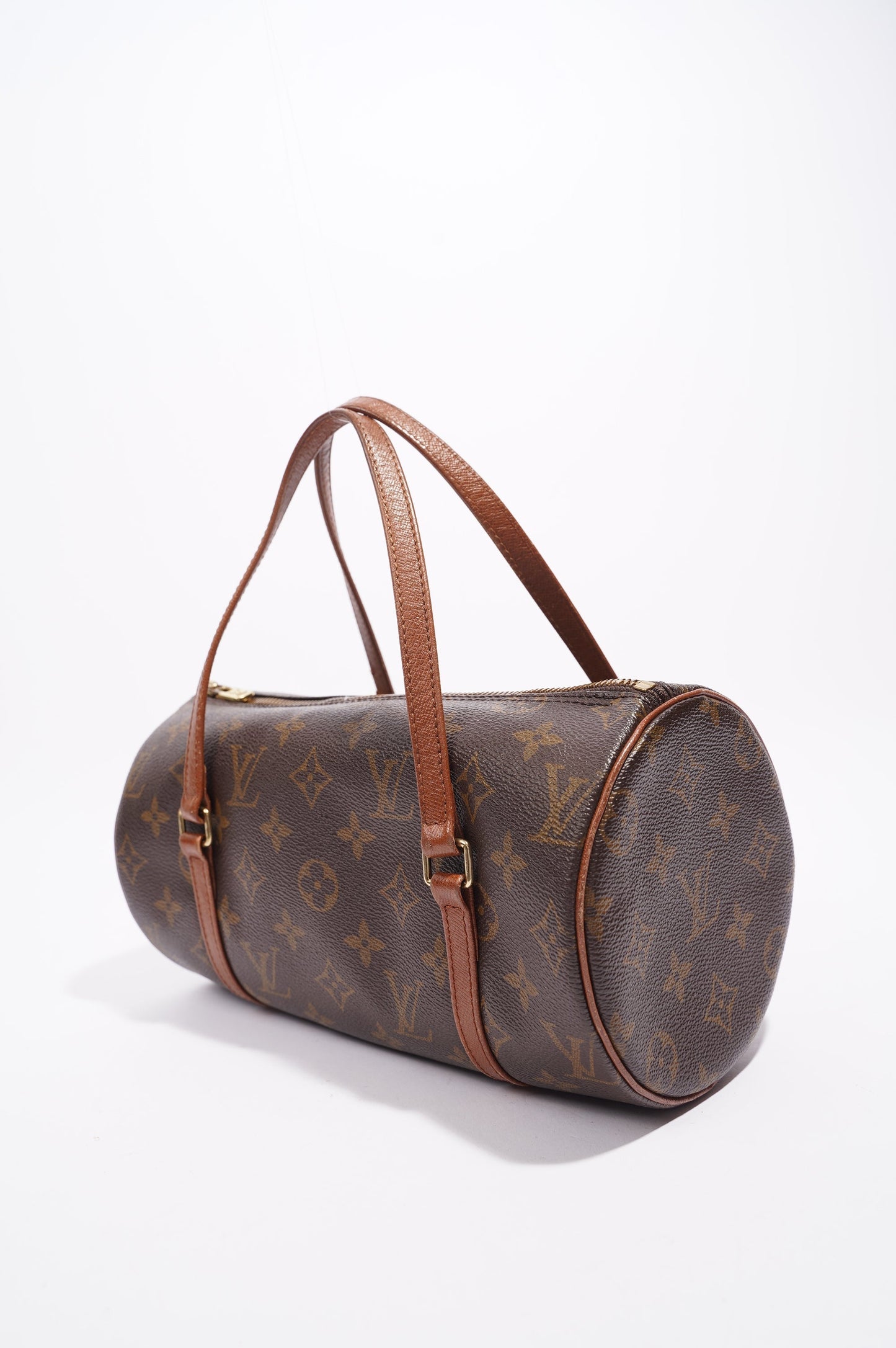Louis Vuitton Womens Papillon Monogram / Brown Canvas 26 Handbag