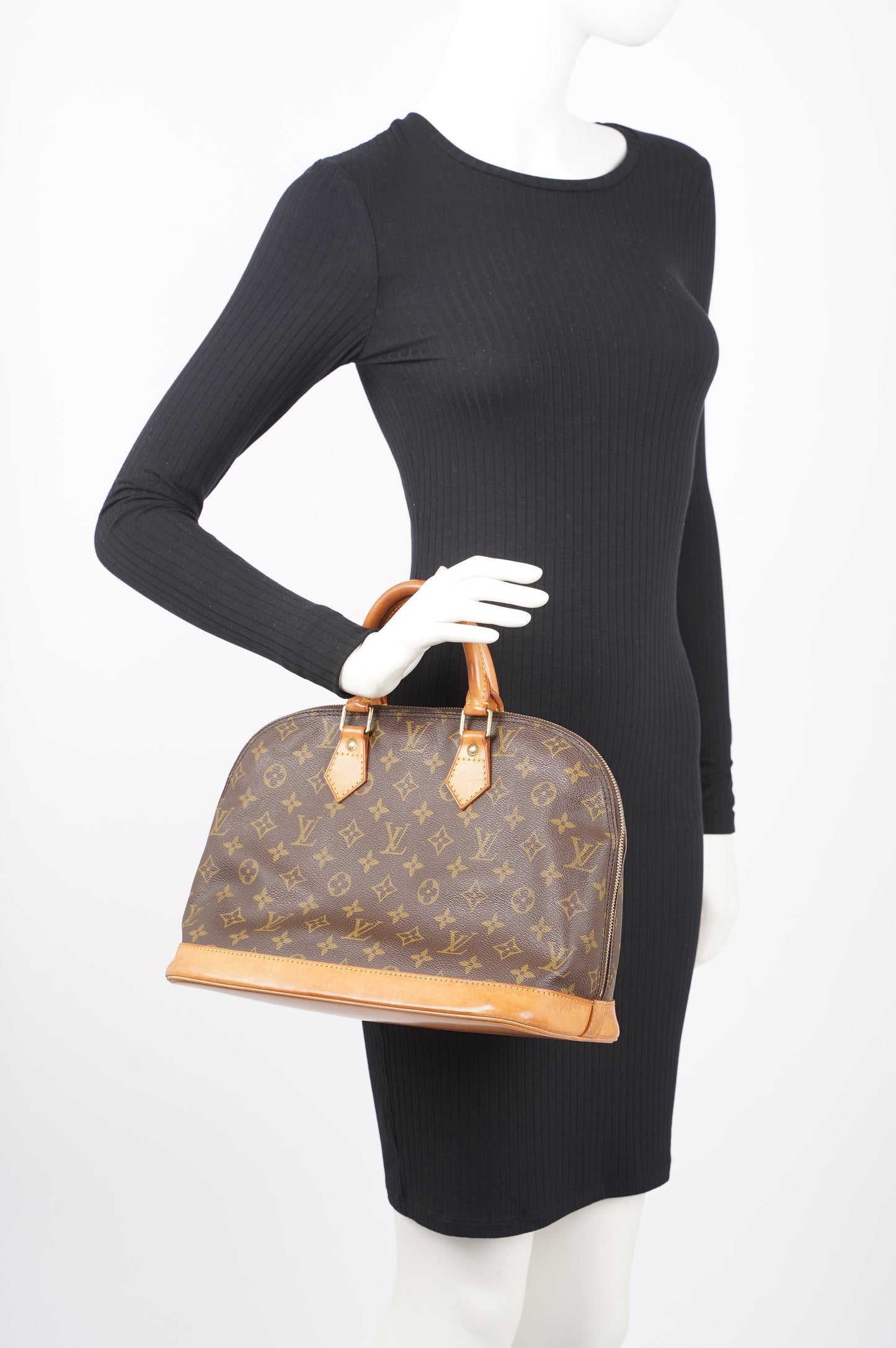 Louis Vuitton Womens Alma Monogram PM Handbag
