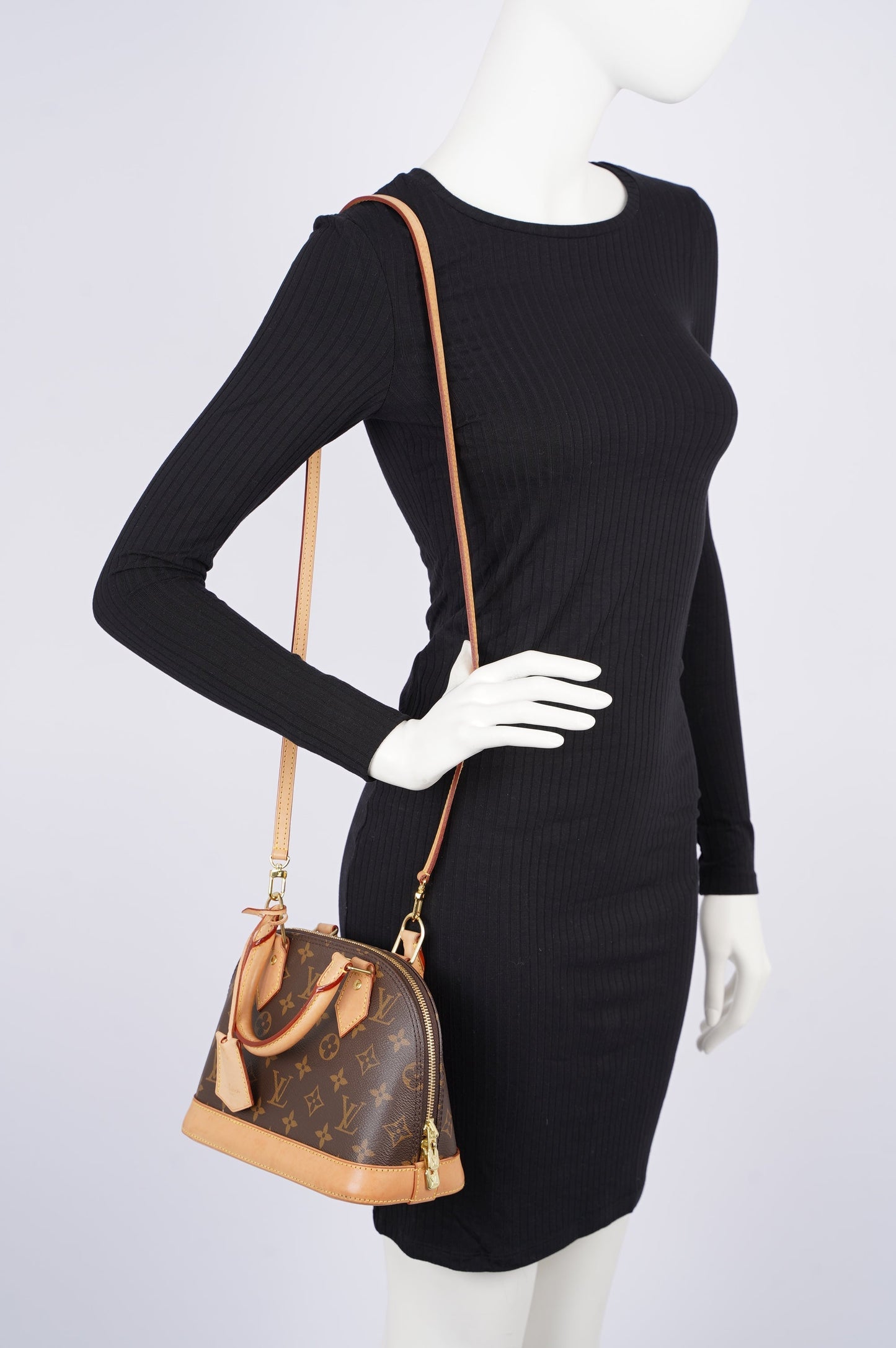 Louis Vuitton Womens Alma BB Monogram Handbag