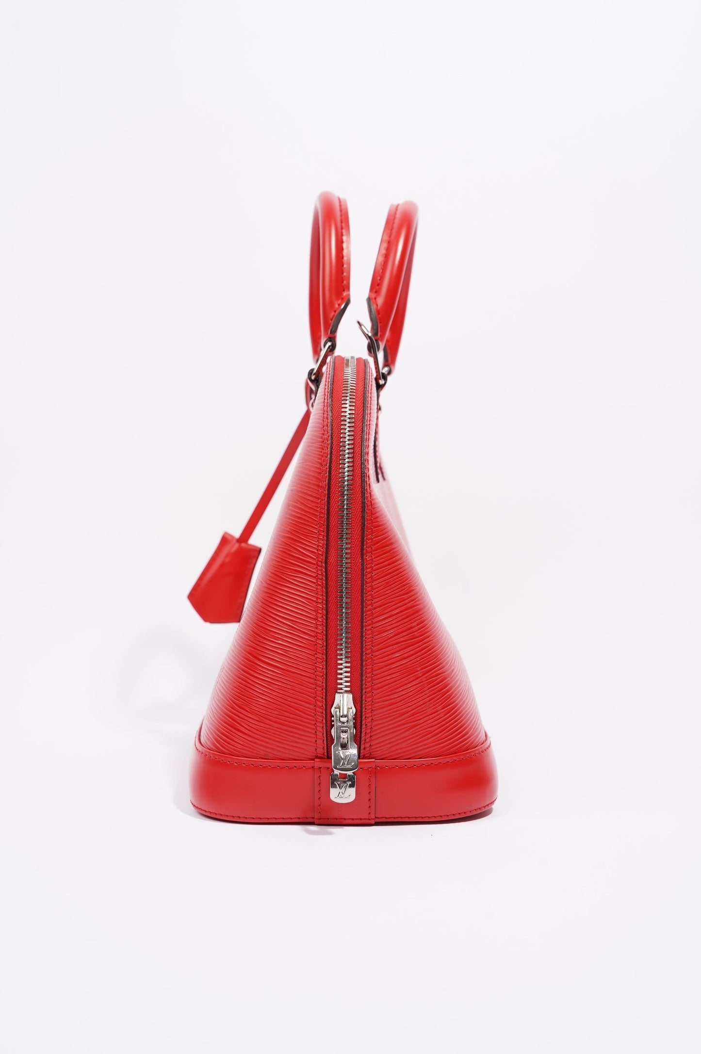 Louis Vuitton Alma Red Epi Leather PM Handbag