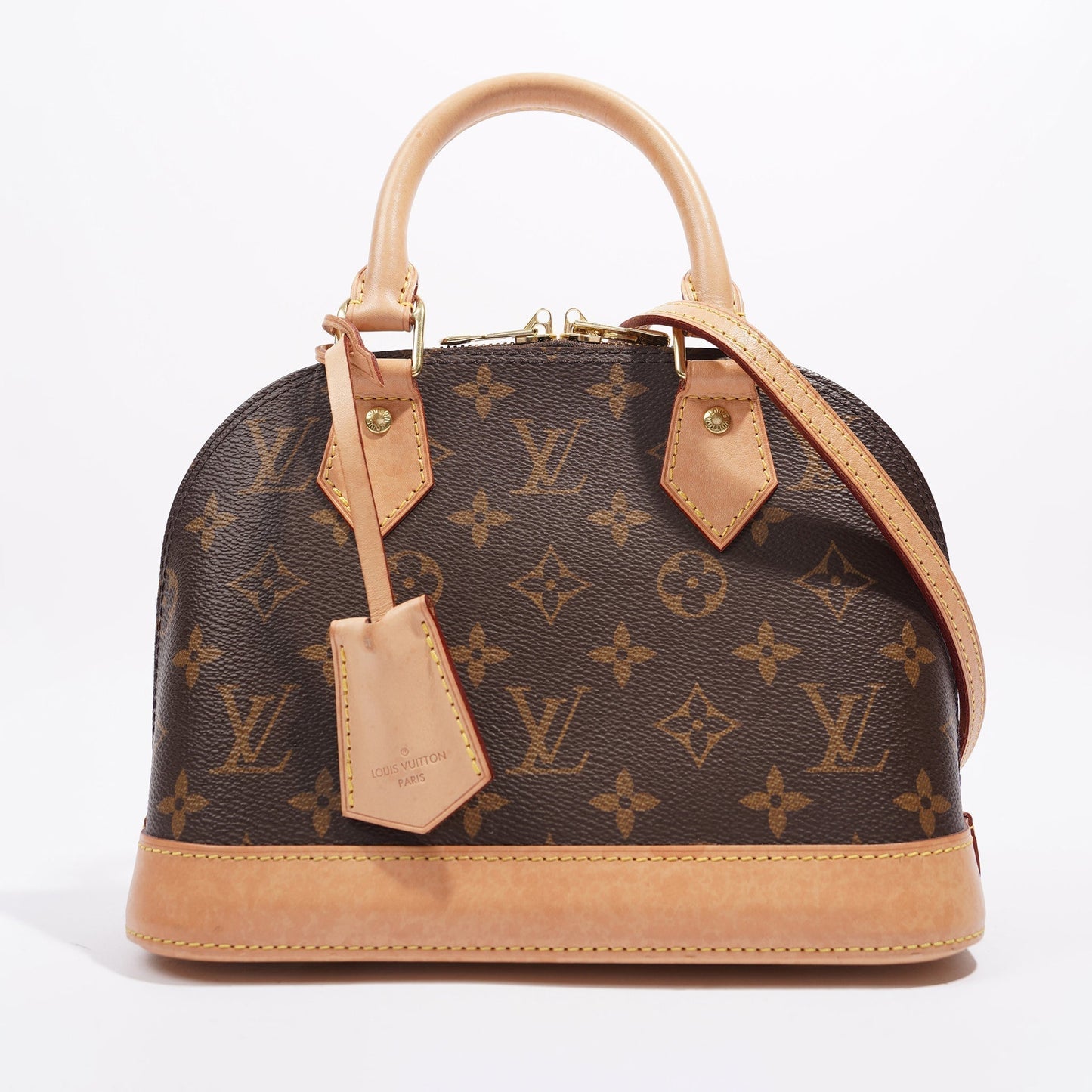 Louis Vuitton Womens Alma Bag Monogram Canvas BB