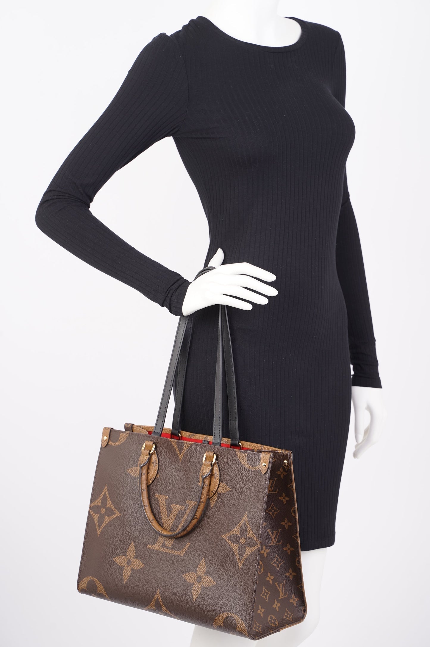 Louis Vuitton OnTheGo Bag Reversed Monogram Canvas MM