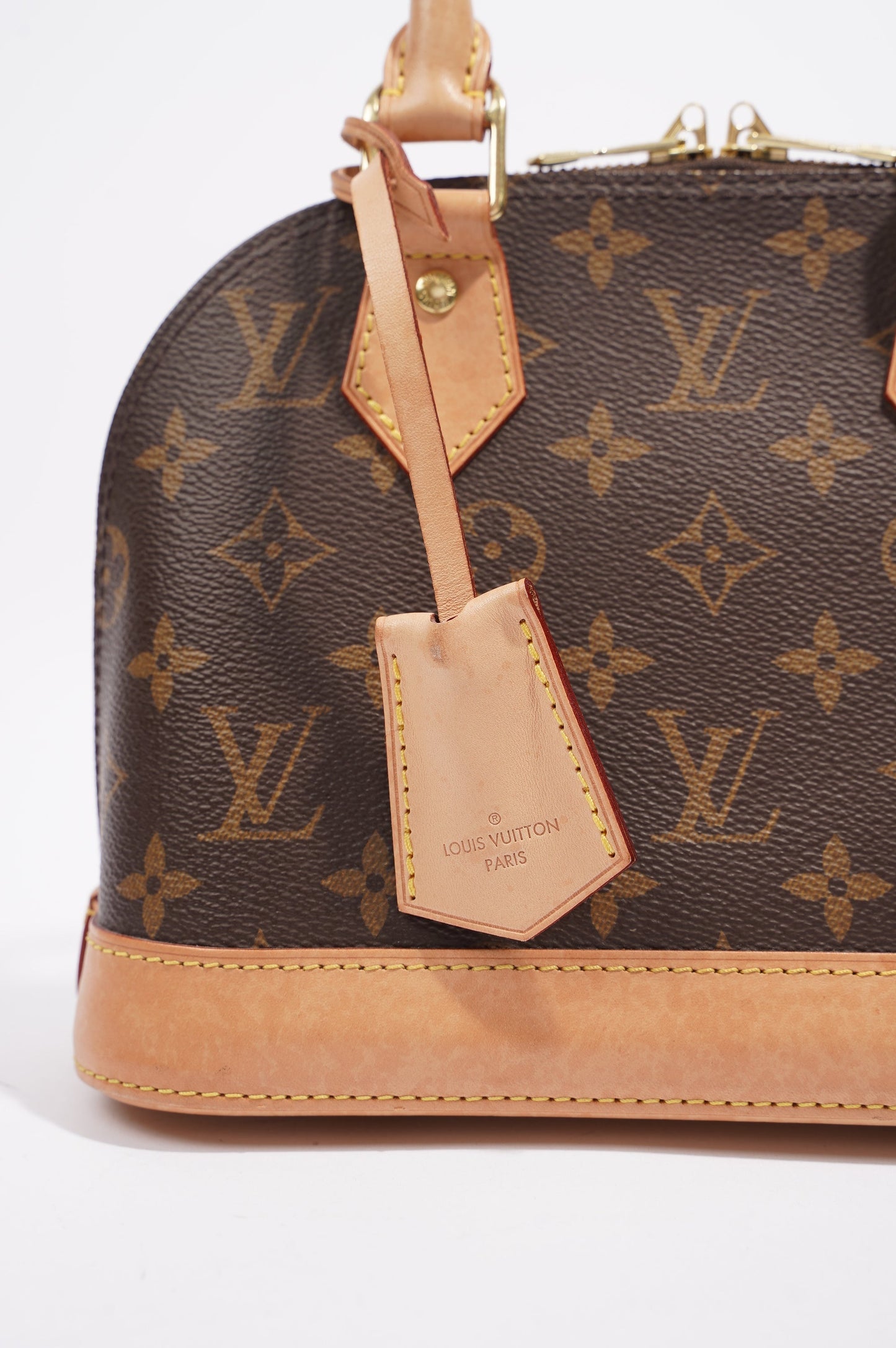 Louis Vuitton Womens Alma Bag Monogram Canvas BB