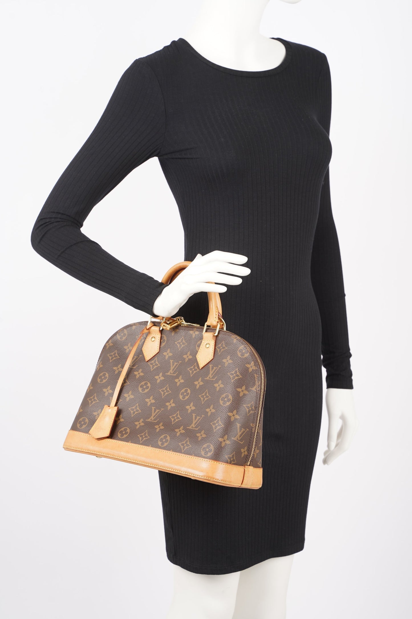 Louis Vuitton Womens Alma Monogram PM Handbag