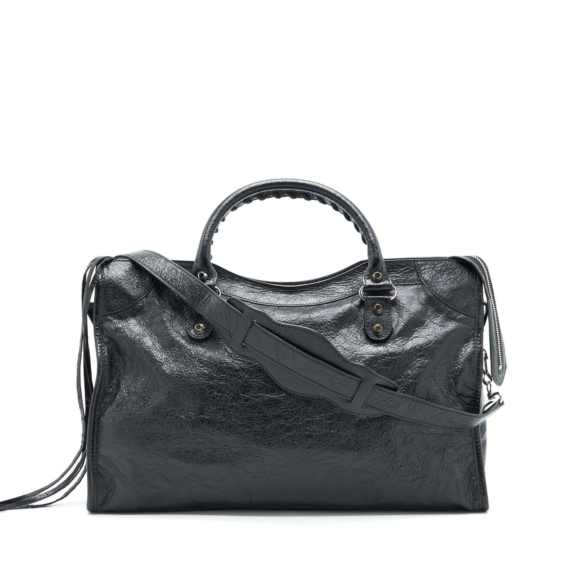 Balenciaga Giant City Bag Black SHW