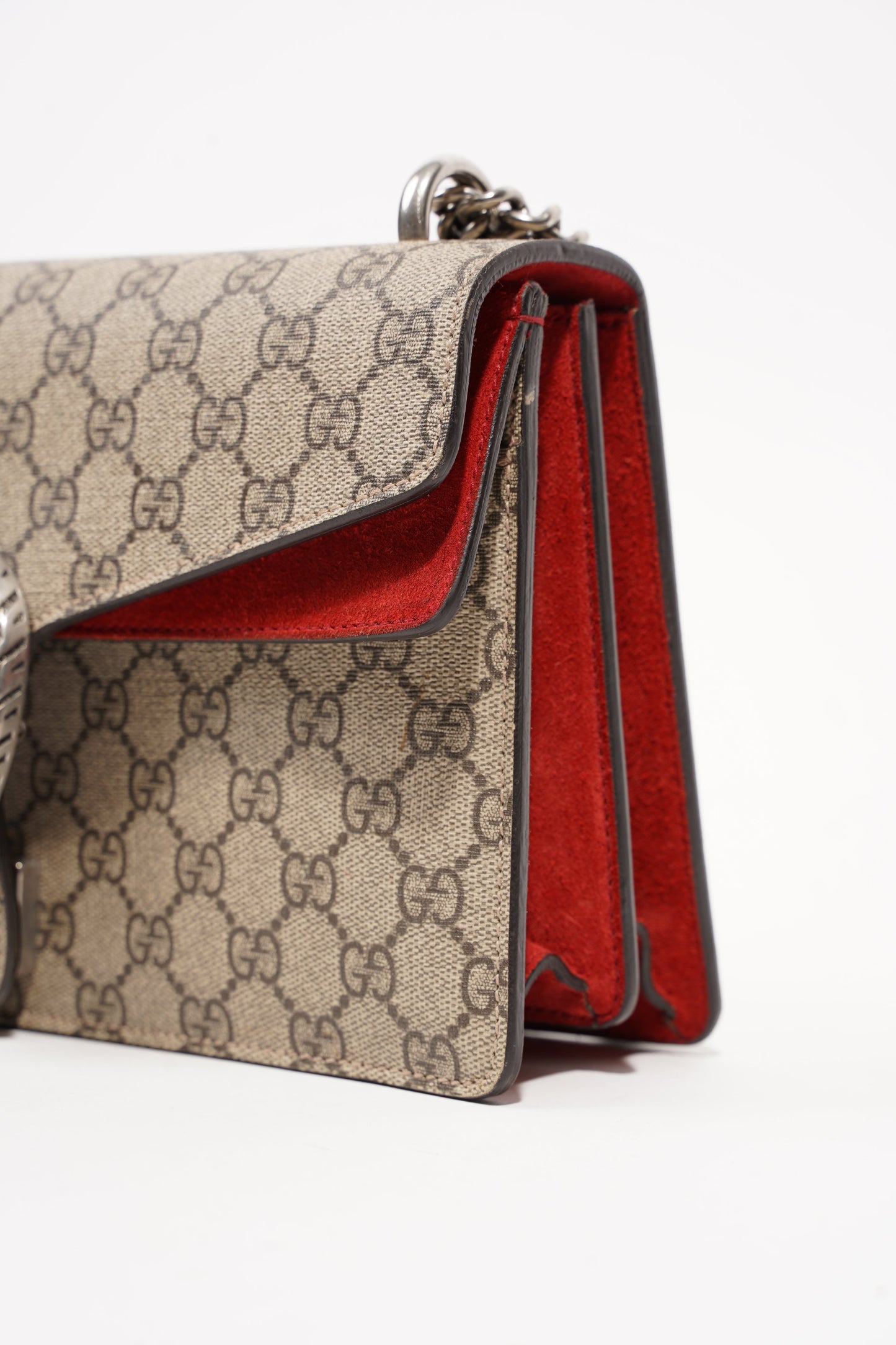 Gucci Monogram Chain Canvas Crossbody