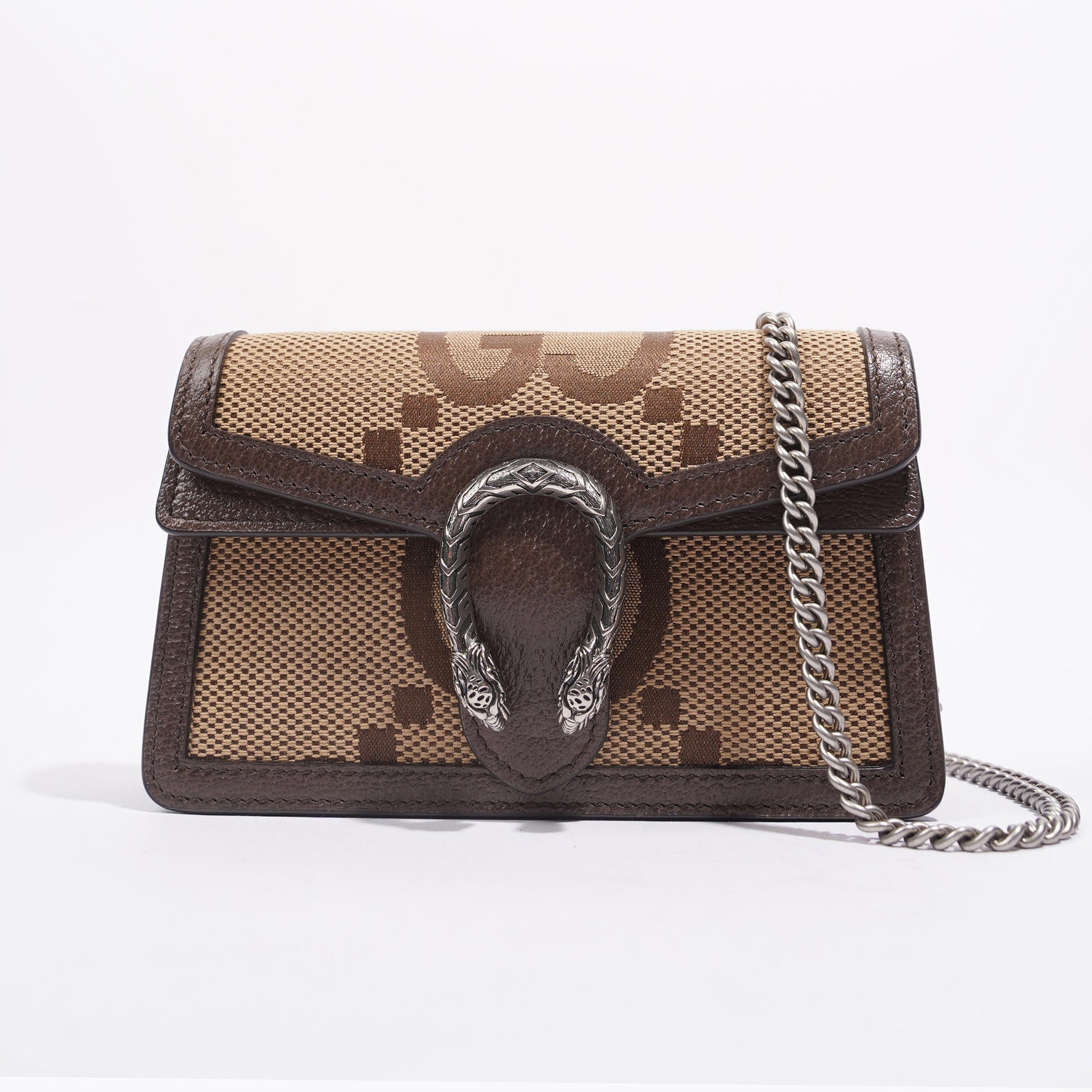 Gucci Lou Monogram Mini Canvas Crossbody